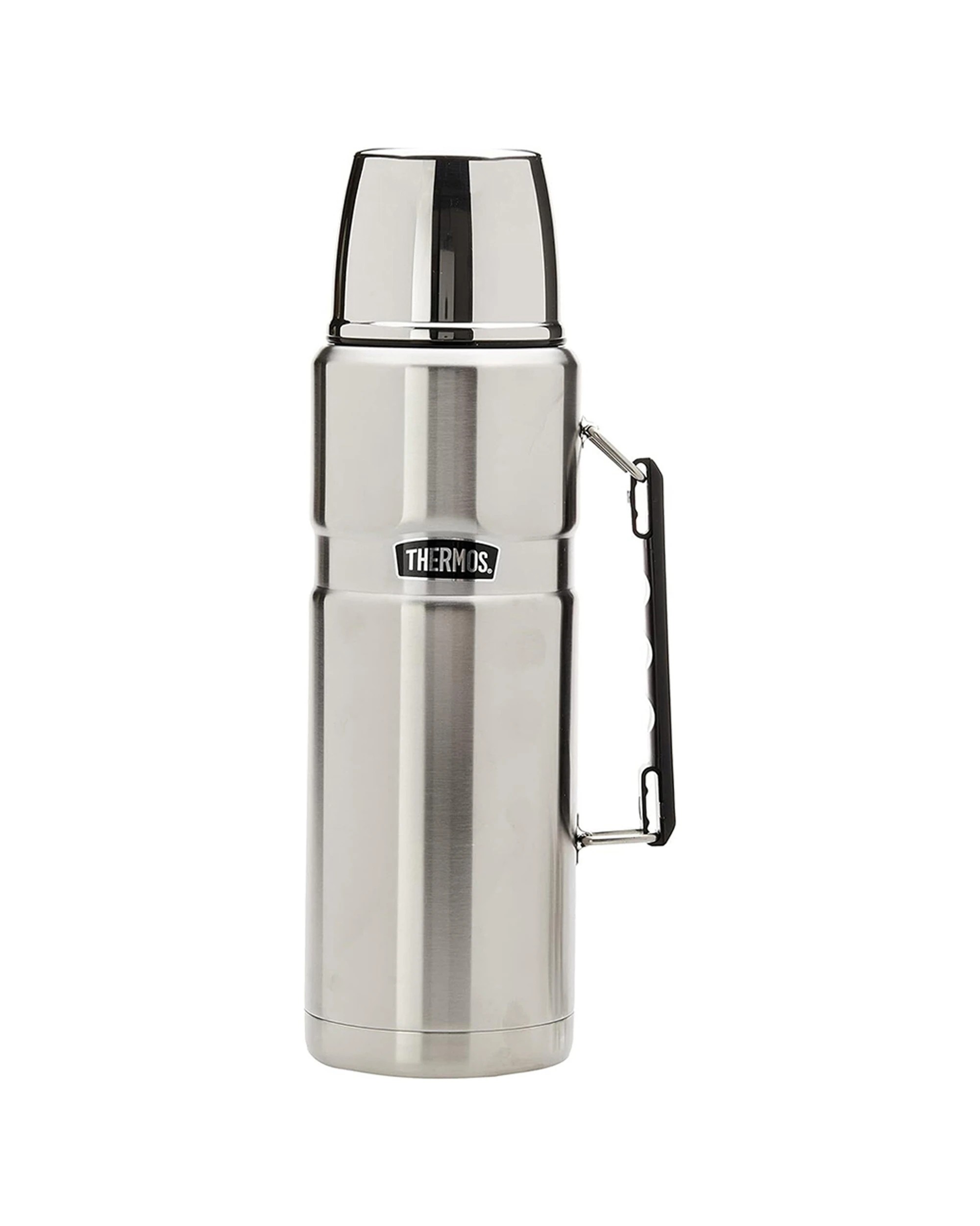 1 Thermos Stainless Steel King Vacuum Insulated Durable Flask Stainless Steel 2l
 - Silver, 1 of 3