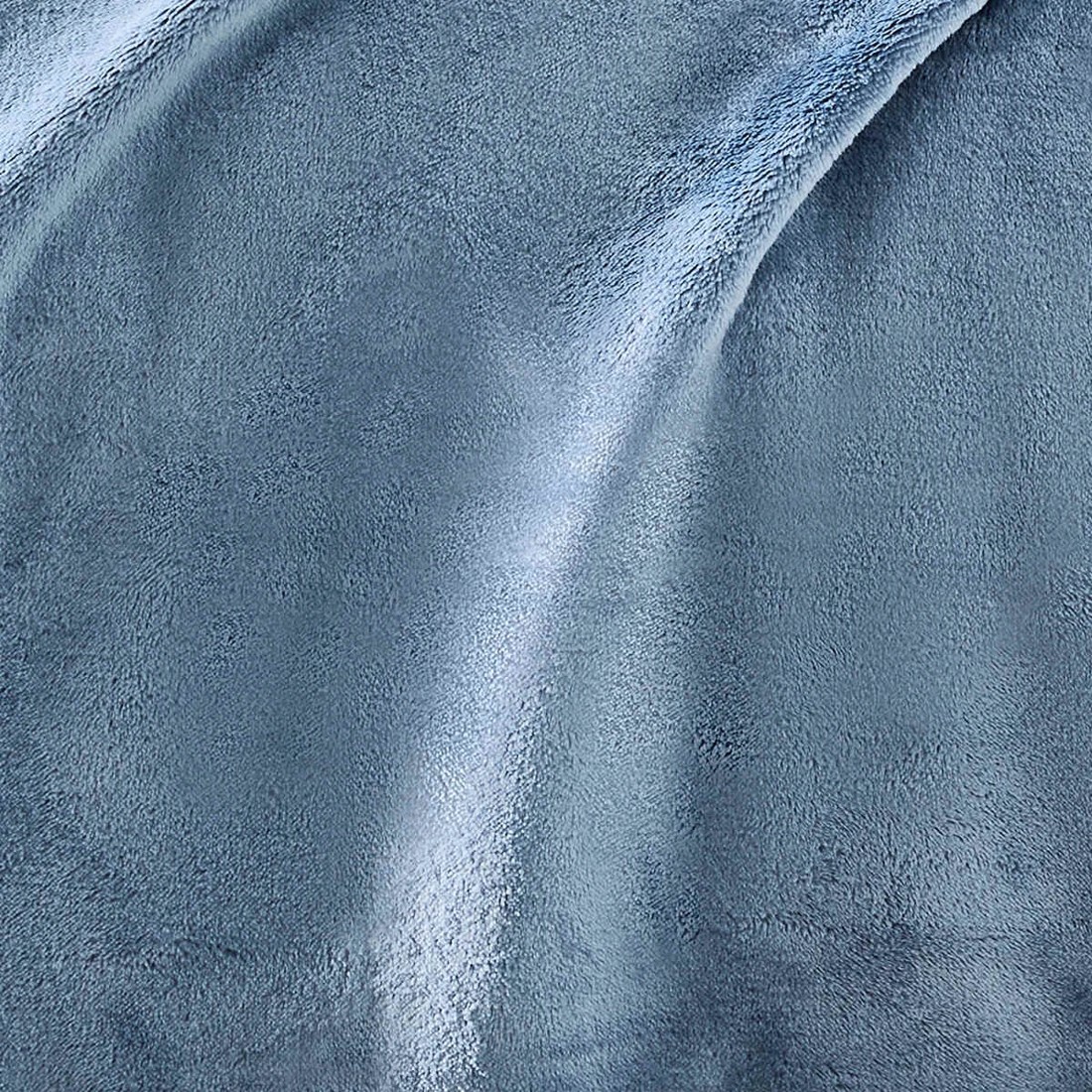 5 Plush Blanket - Single Bed, Blue, 5 of 5