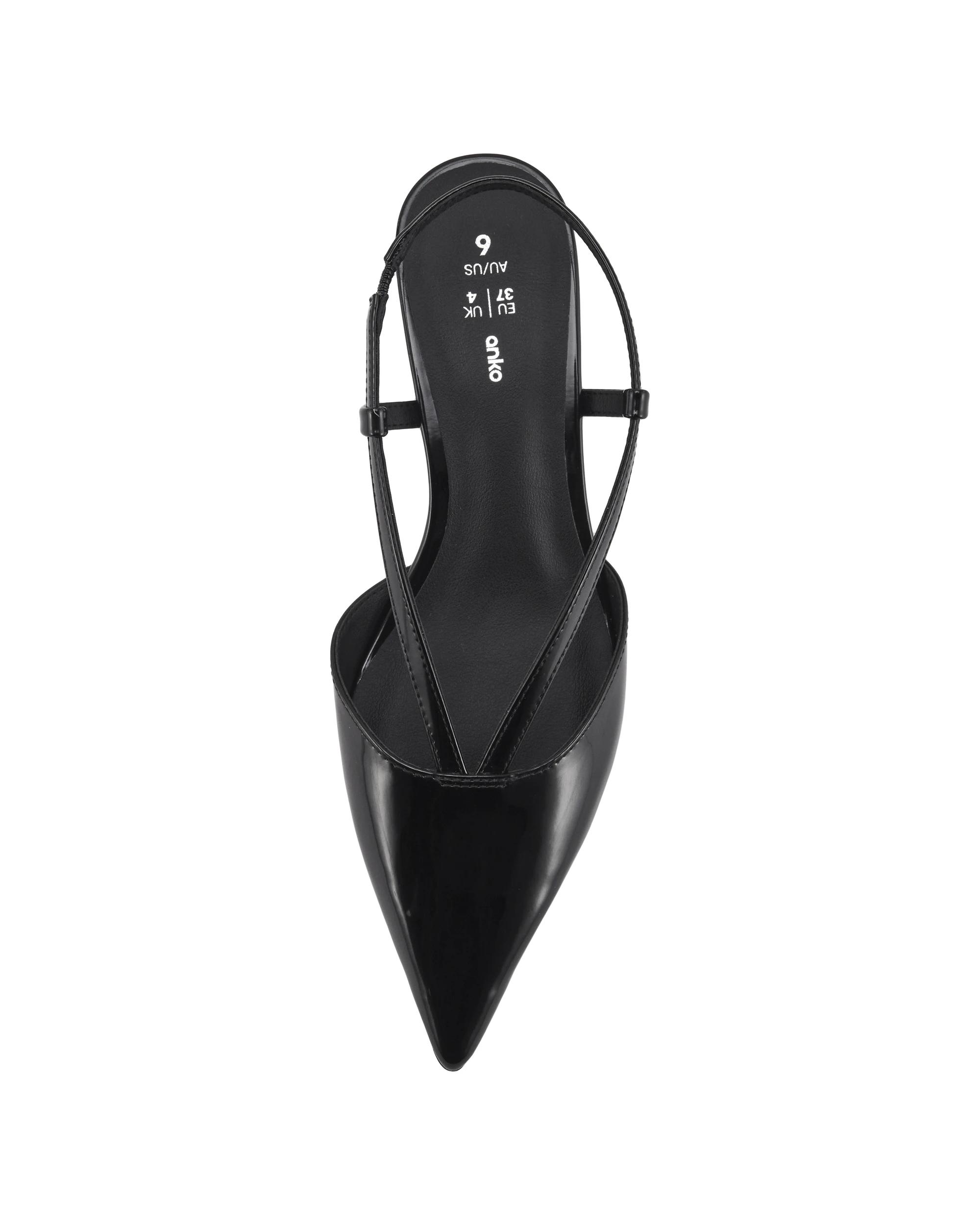 3 T-Bar Kitten Heels Black, 3 of 5