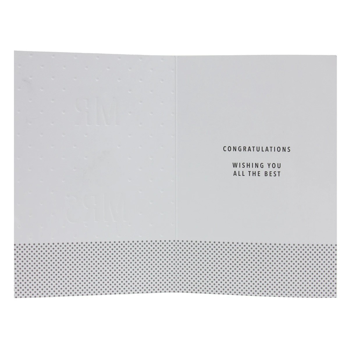 2 Connections from Hallmark Wedding Card - Mr & Mrs, 2 of 3