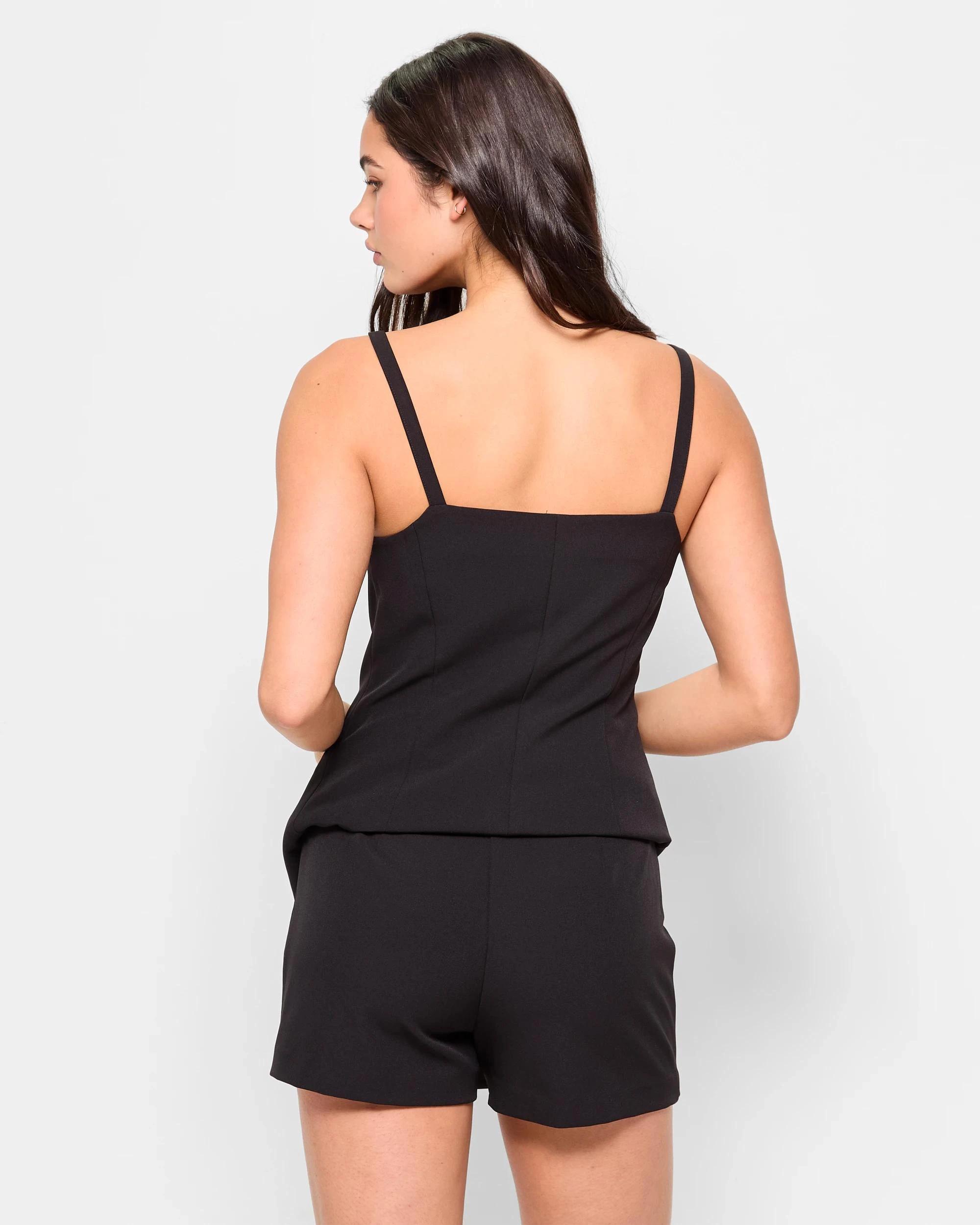 4 Tailored Mini Skort - Lily Loves BLACK, 4 of 5