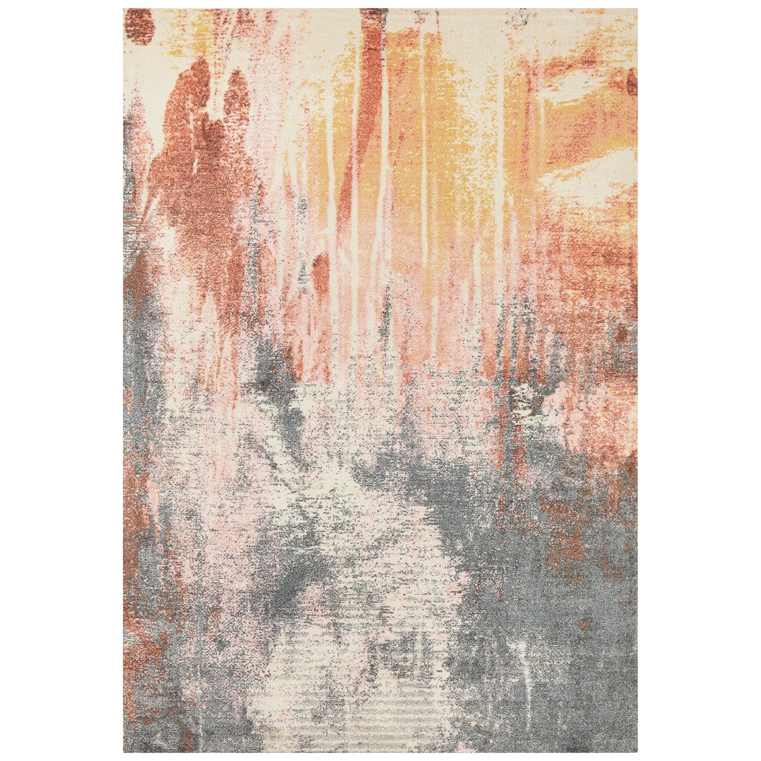 1 Common Ground Rugs Urbanite 568 280x190cm - Large Printed And Hand Carved Floor Rug - Multi, 1 of 7