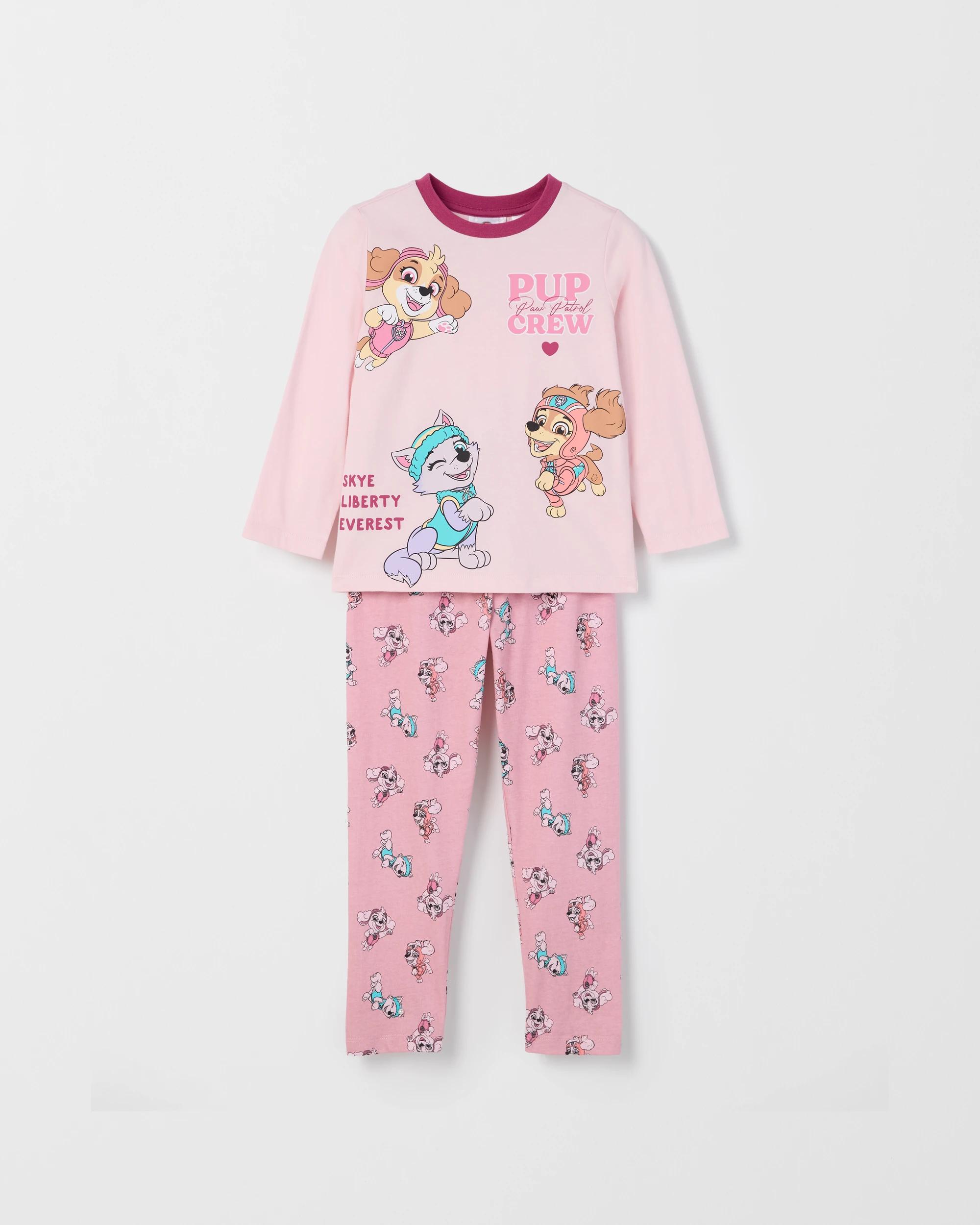 2 Paw Patrol Australian Cotton 2 Pack Younger Girls Pyjama Set PAW PATROL, 2 of 6