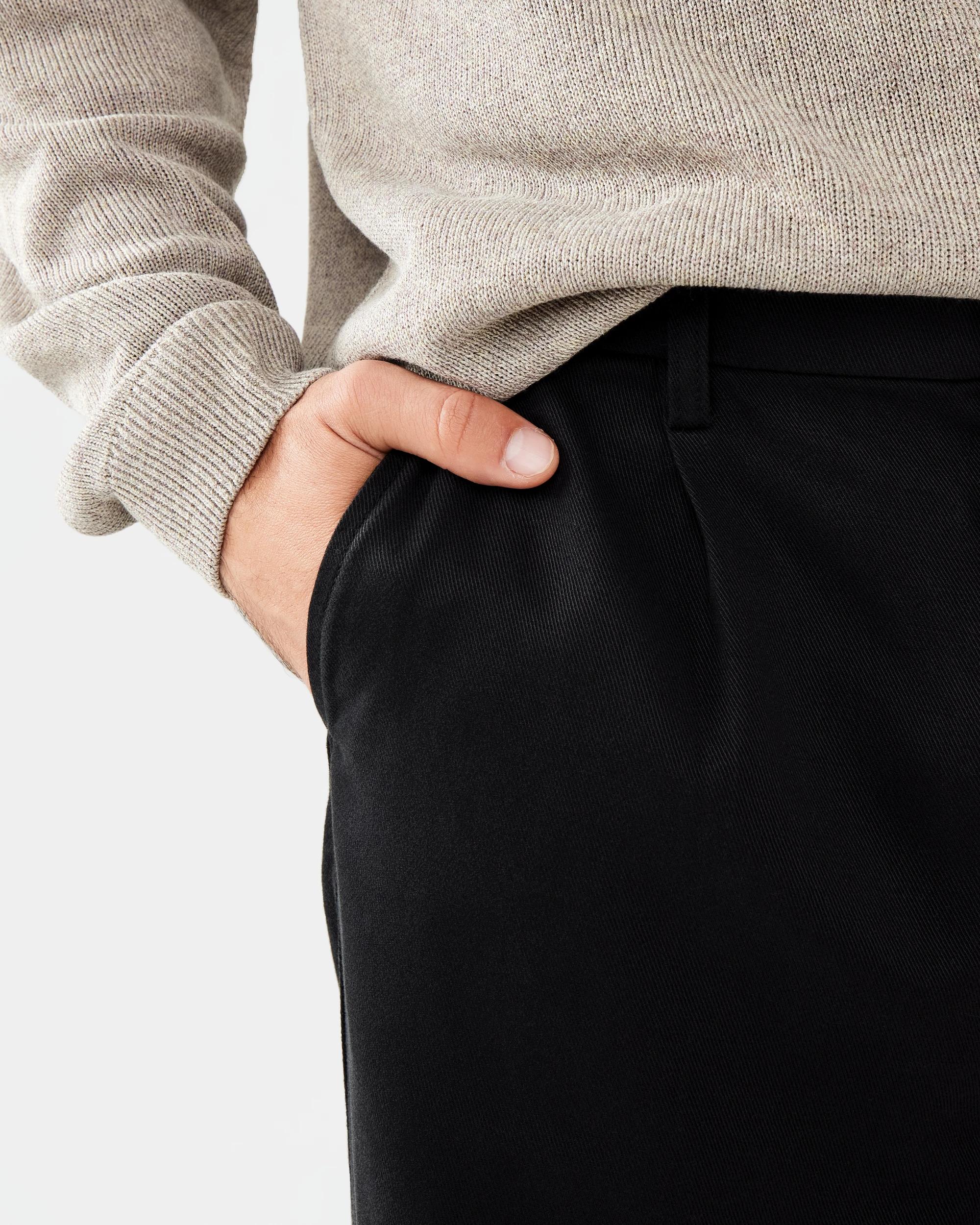7 Pleated Pants Black, 7 of 7