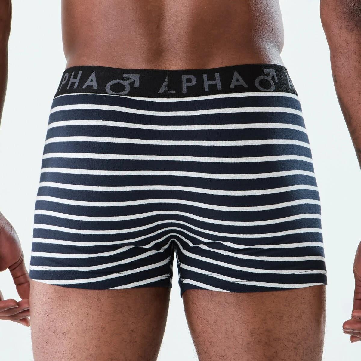 6 3 Pack Fly Front Stripe Trunks PREP STRIPE, 6 of 8