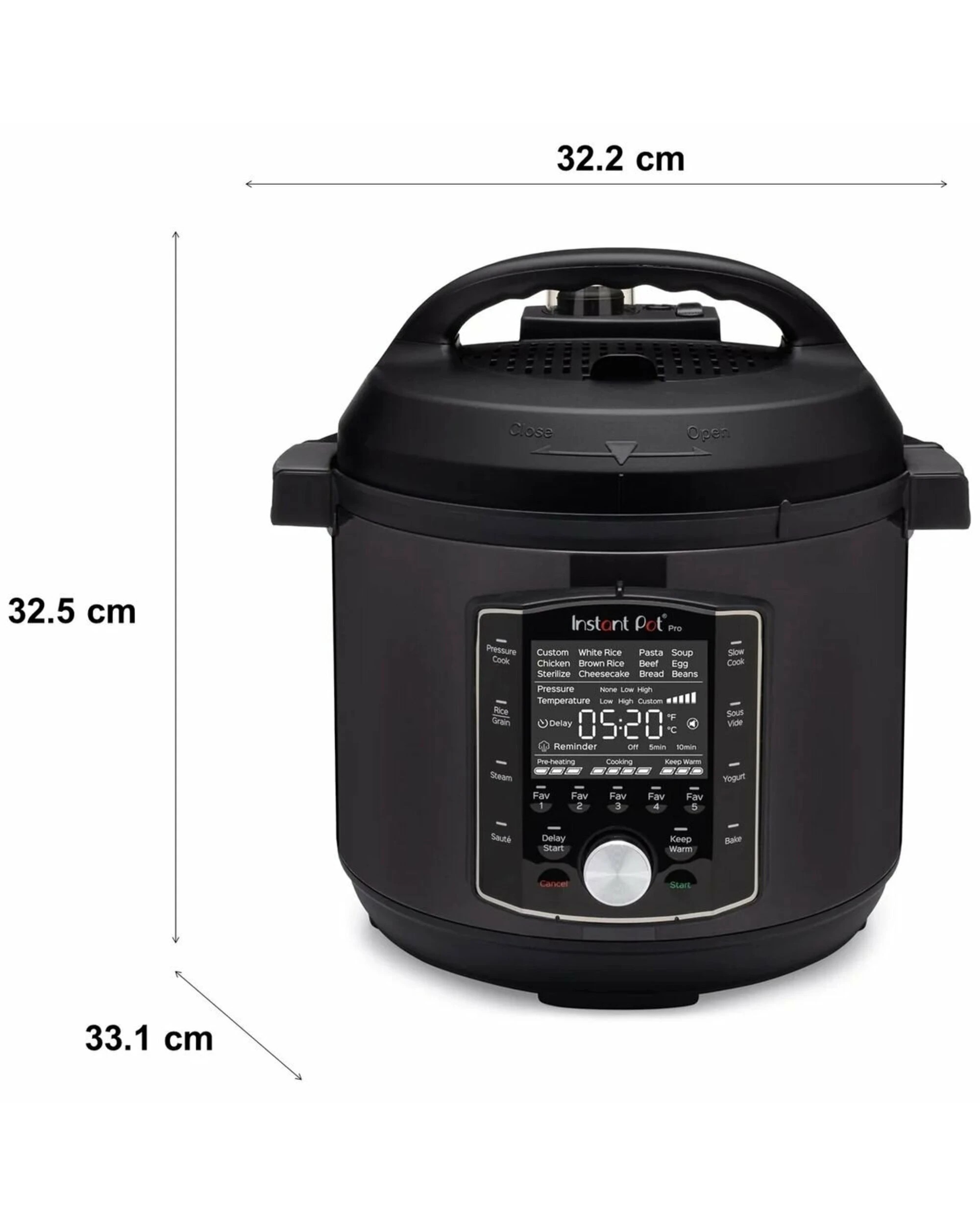 3 Instant Pot Pro Multi-Cooker 5.7Ltr-Black, 3 of 5