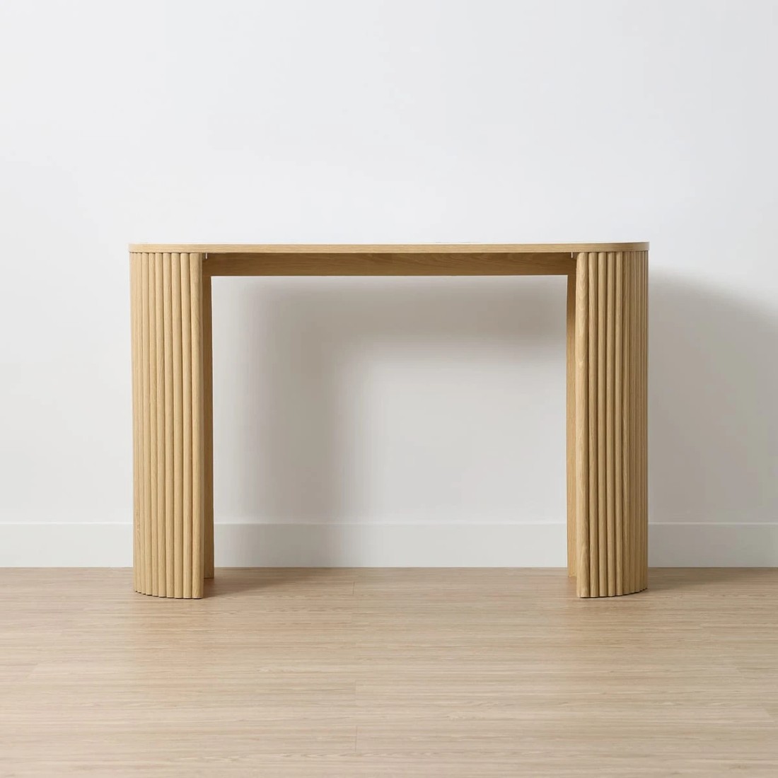 2 Ribbed Console Table, 2 of 8