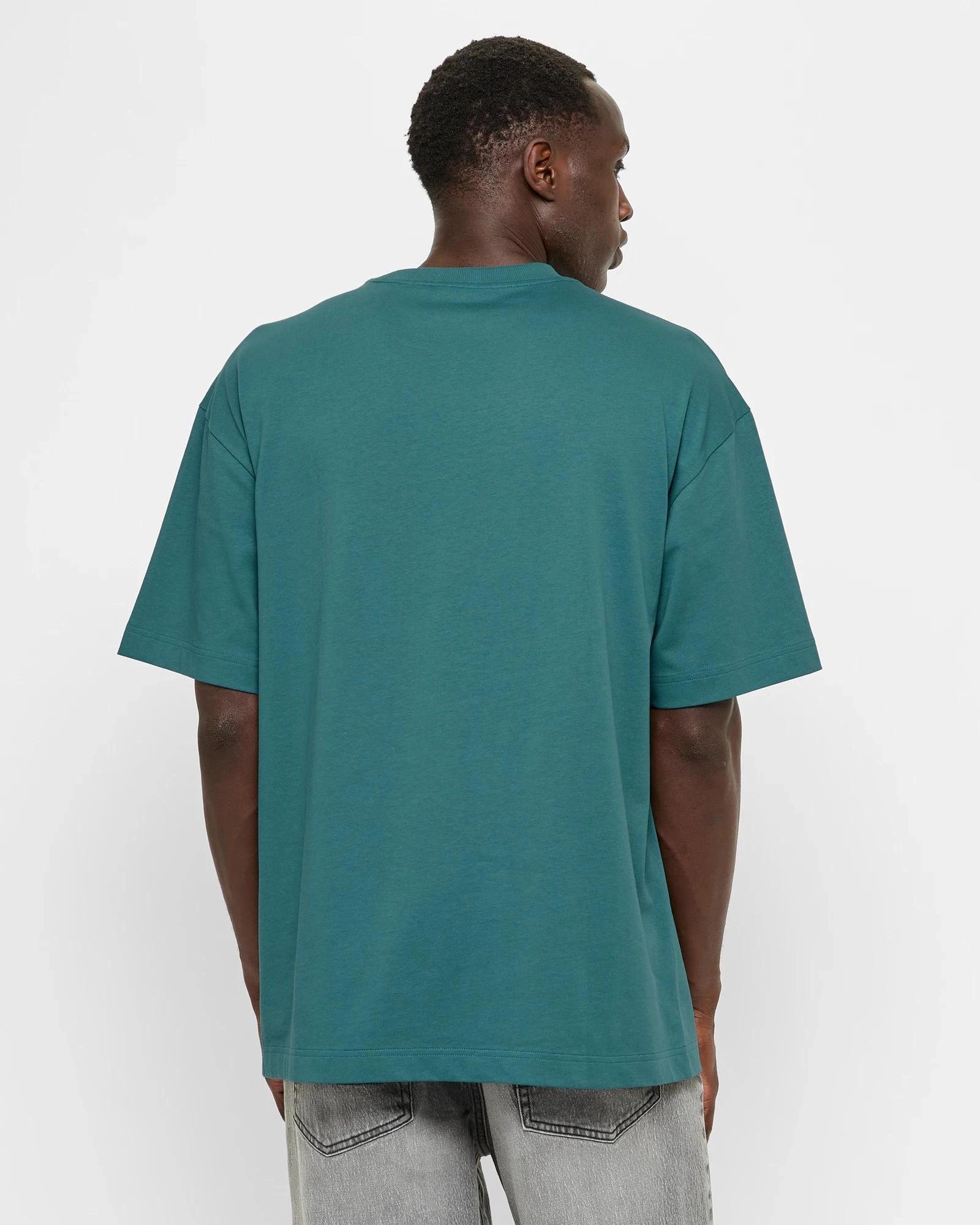 4 Heavy Core Oversized T-Shirt - Commons MALLARD BLUE, 4 of 5