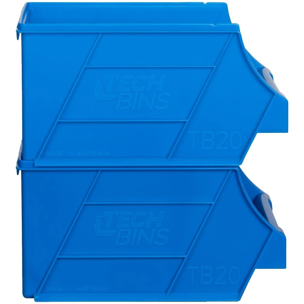 9 Wall Tech Bin 2.5L Blue, 9 of 10