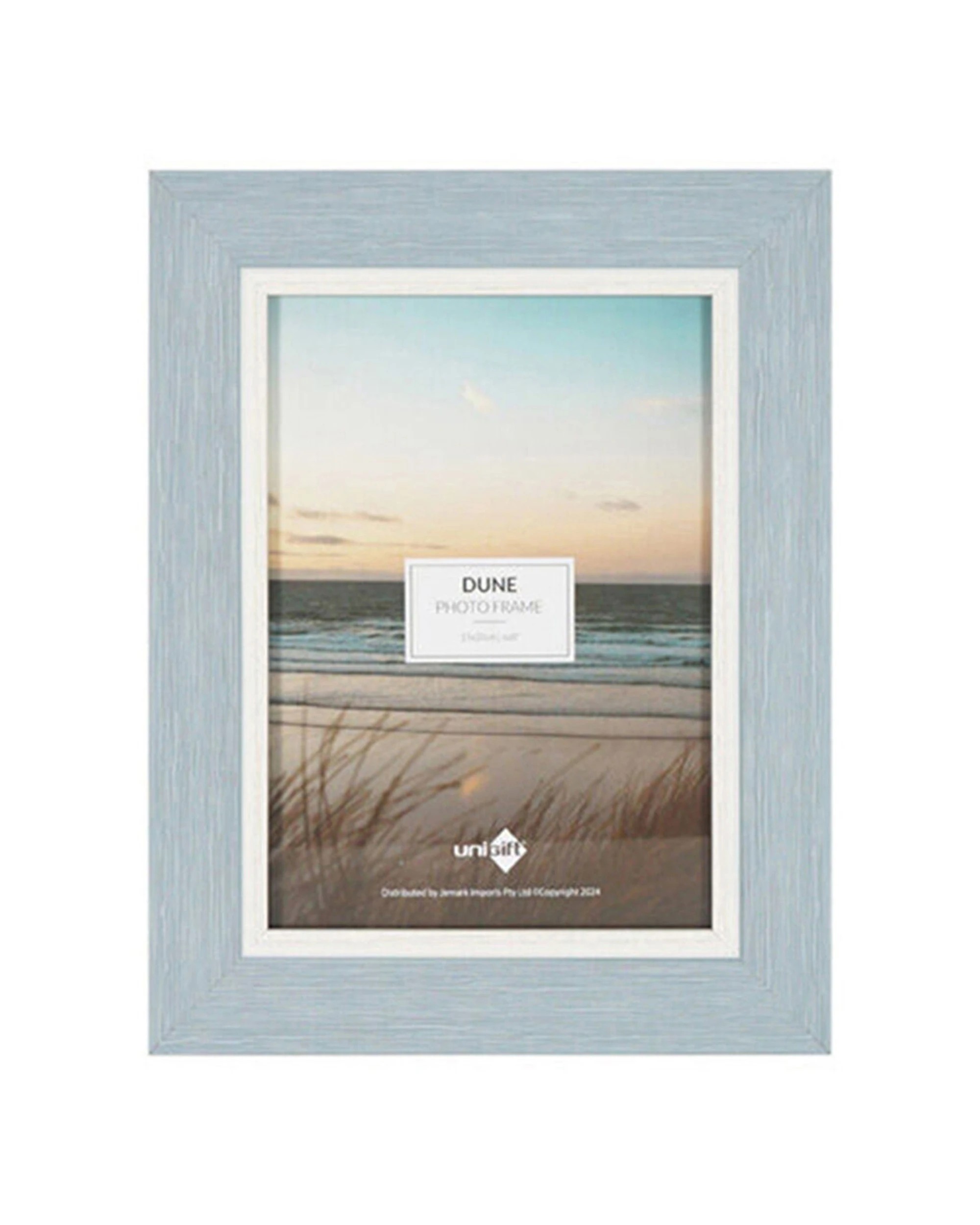 1 Unigift Dune Glass Home Decor Picture Photo Frame 15x20cm - Multi, 1 of 1