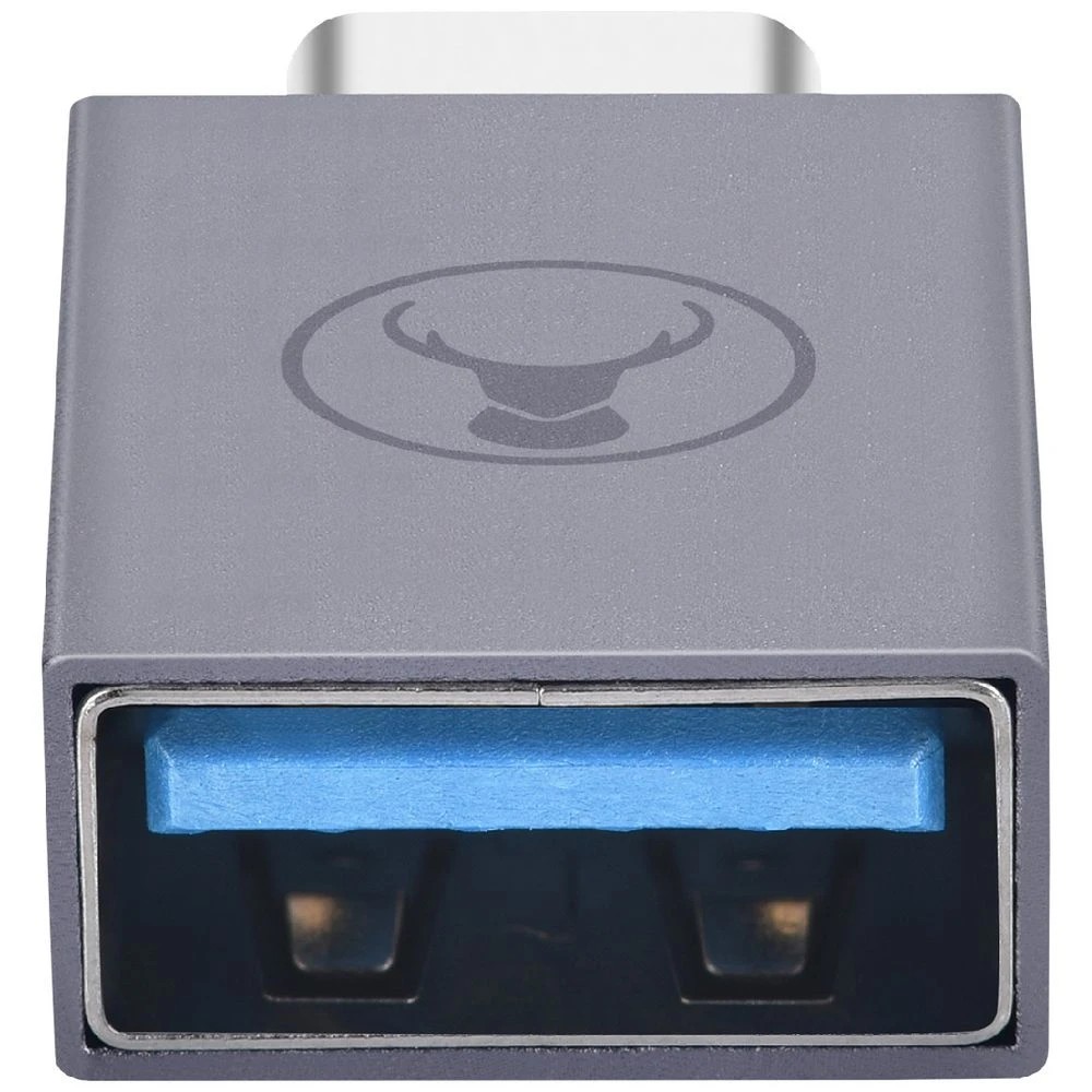 2 Bonelk USB-C to USB-A Adapter Grey, 2 of 5