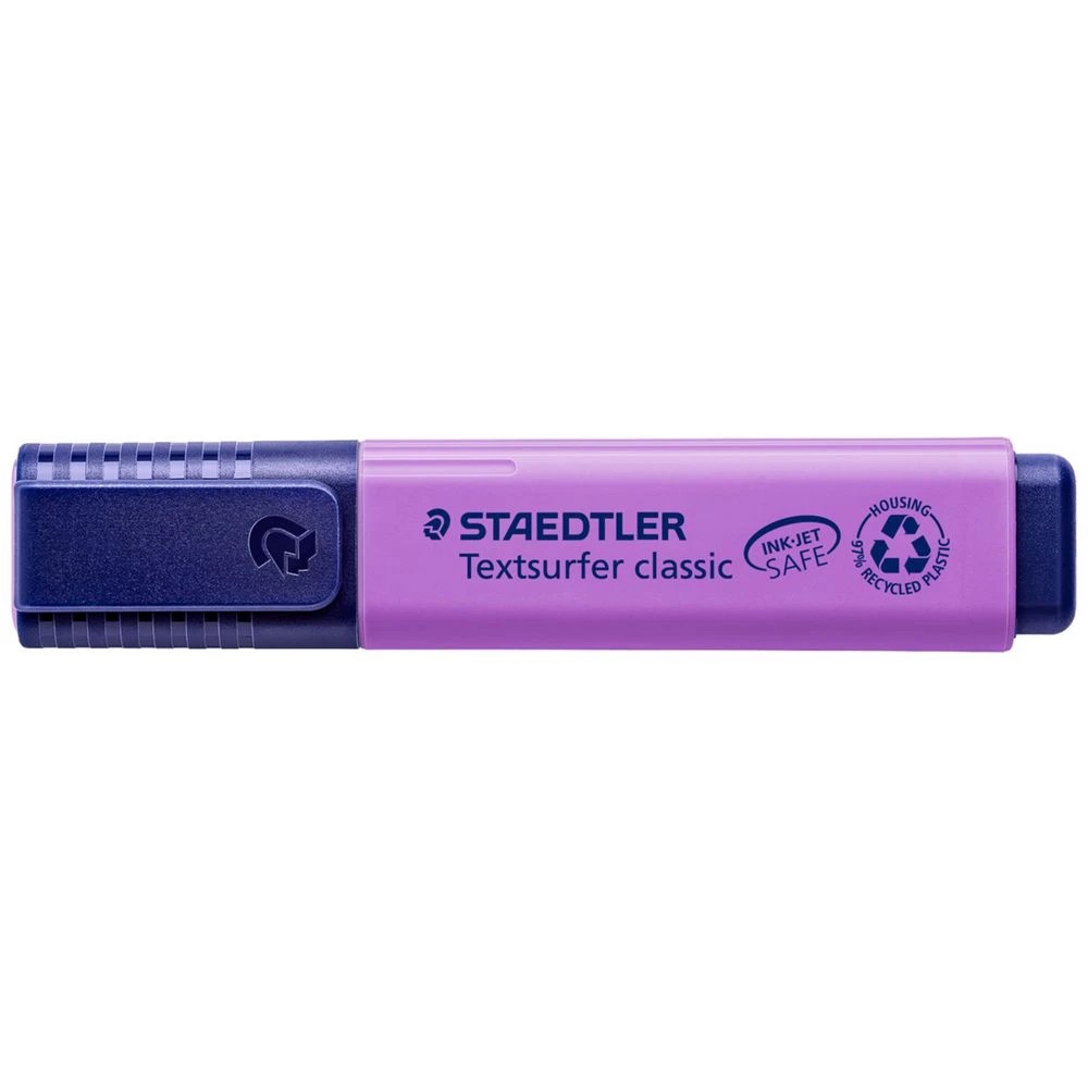 1 Staedtler Textsurfer Classic Highlighters Violet Box 10, 1 of 3