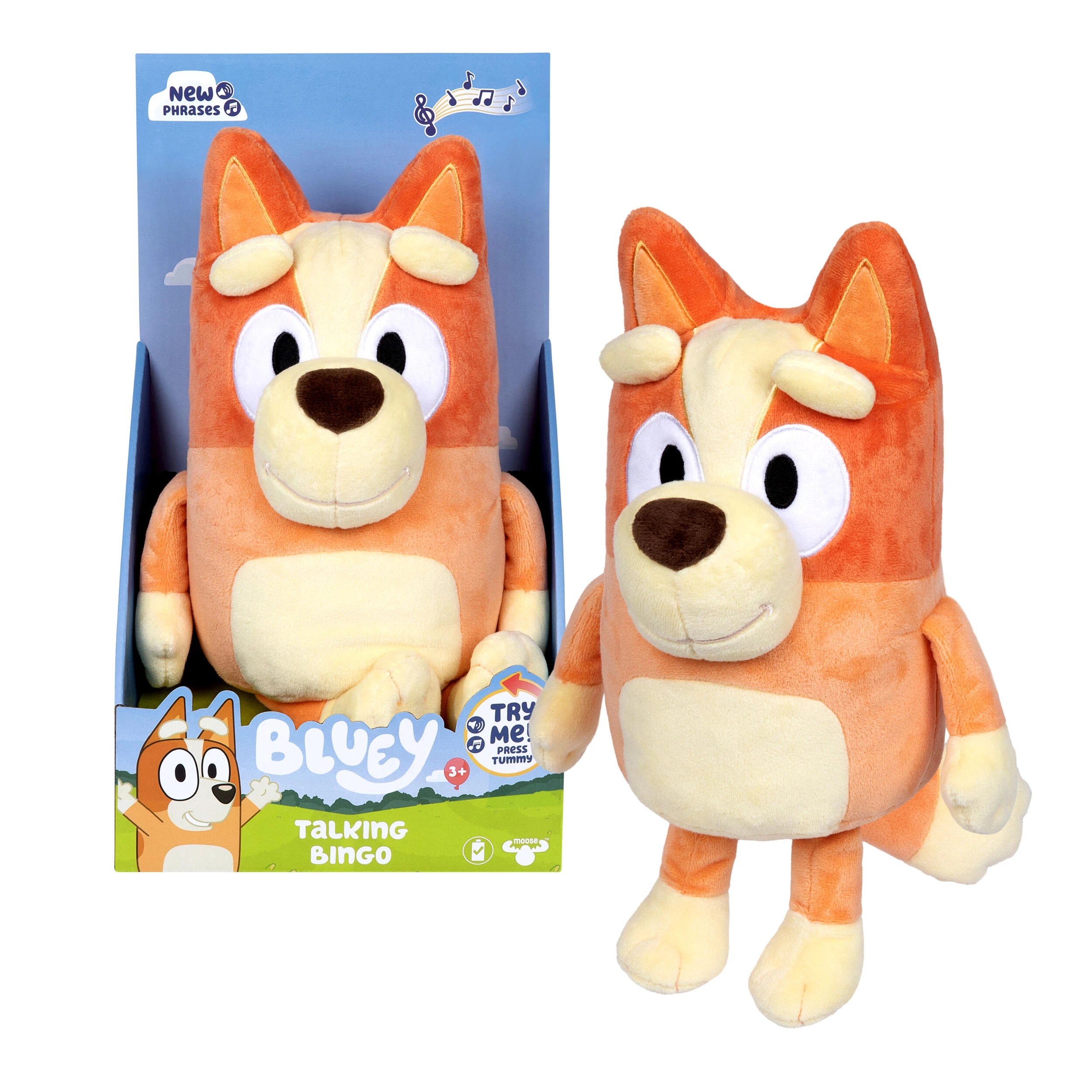 1 Bluey Talking SFX Plush Bingo - Single Pack - Multi, 1 of 6