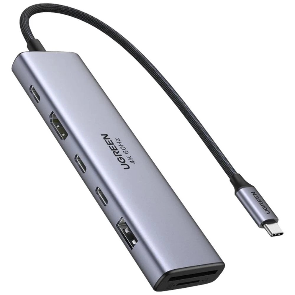 1 UGREEN 7 in 1 4K 100WPD USB-C Hub, 1 of 8