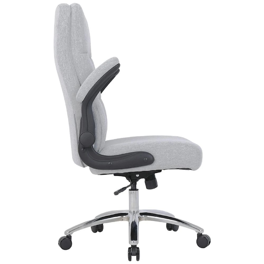 5 J.Burrows Stanton Fabric Chair Grey Ergonomic Chairs and Desk Chairs, 5 of 10