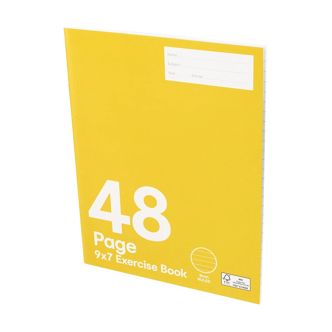3 9in. x 7in. Exercise Book - 48 Pages, 3 of 6