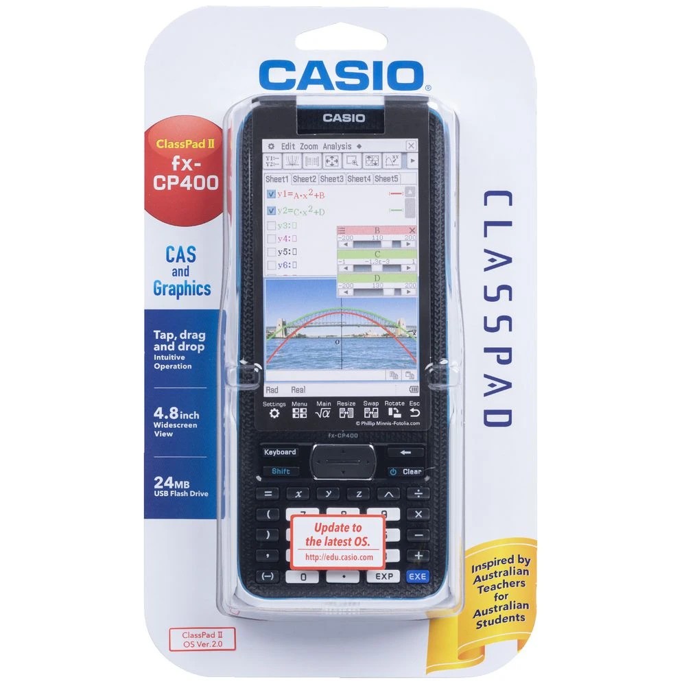 3 Casio Classpad Colour CAS Calculator fx-CP400, 3 of 4
