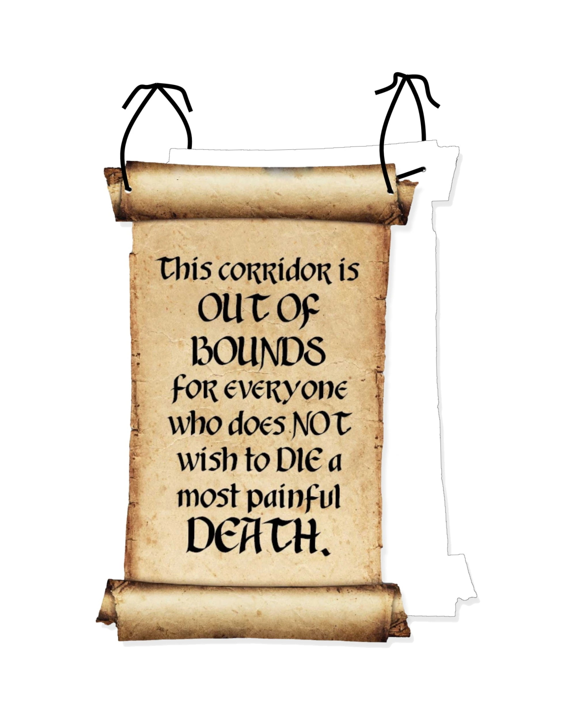 1 Amscan Inc. Harry Potter Hanging Door Decoration Kit - Beige, 1 of 1