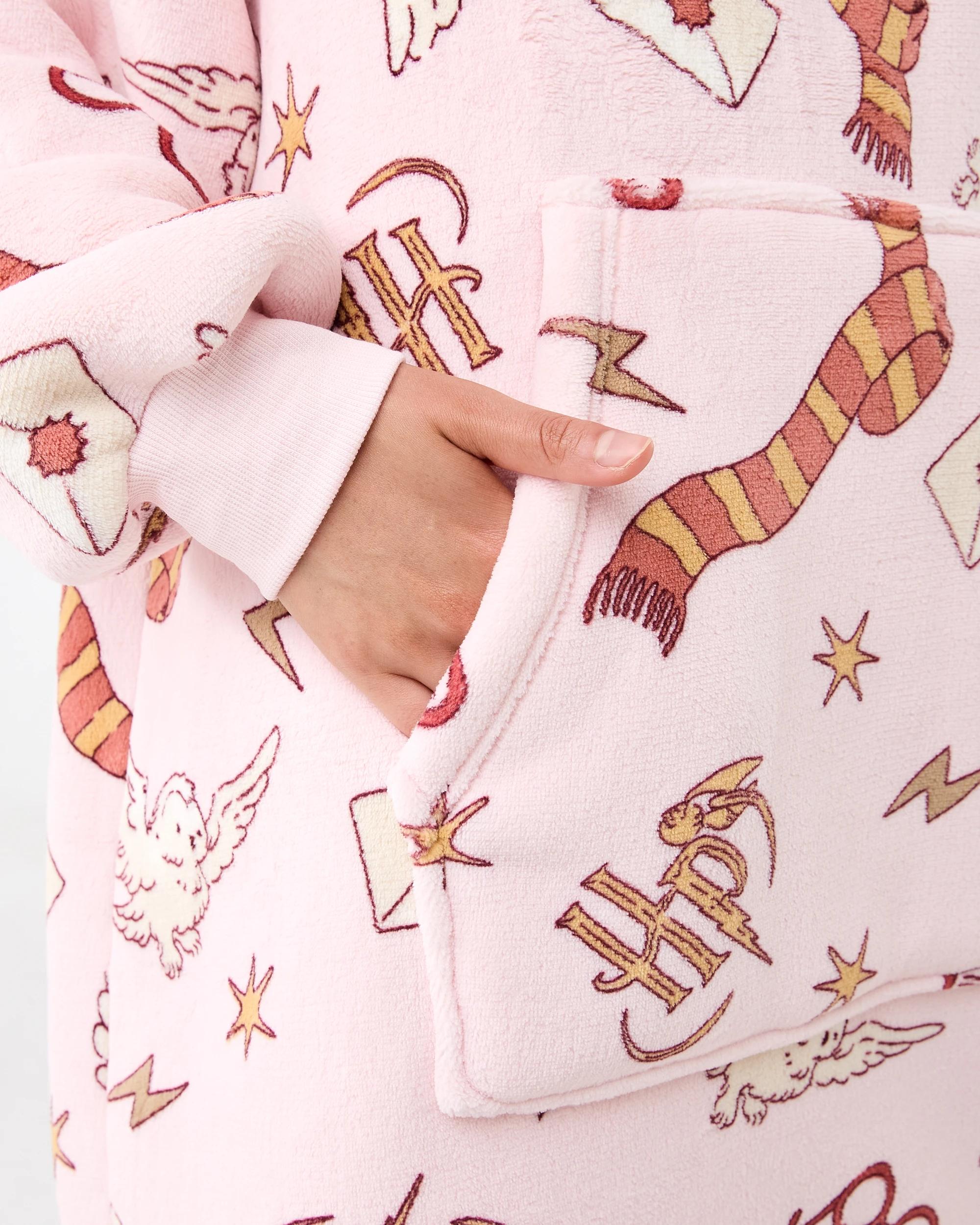 6 Harry Potter License Family Matching Pull Over Gown Pnk Hp, 6 of 7