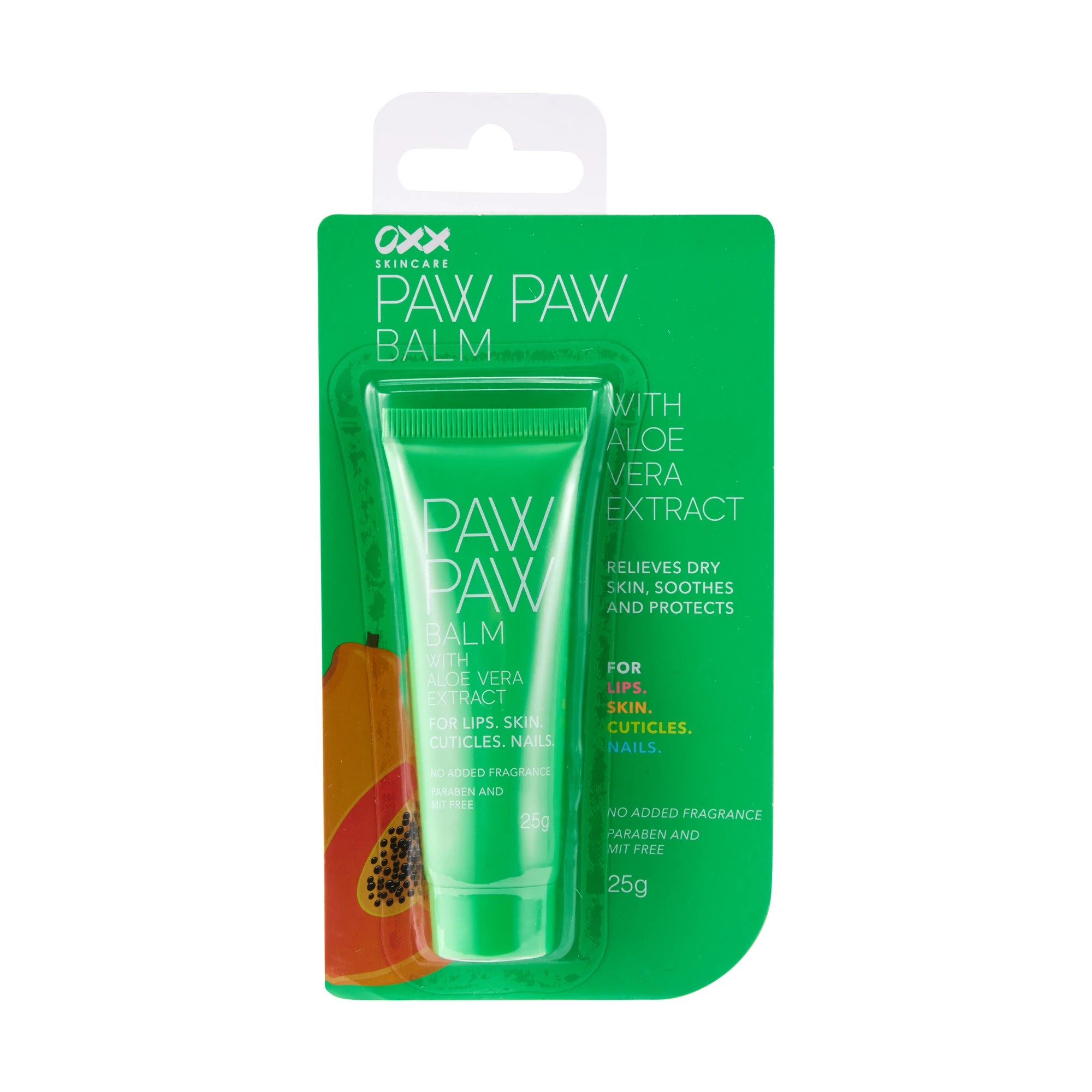 1 OXX Skincare Paw Paw Balm 25g - Aloe Vera Extract, 1 of 6