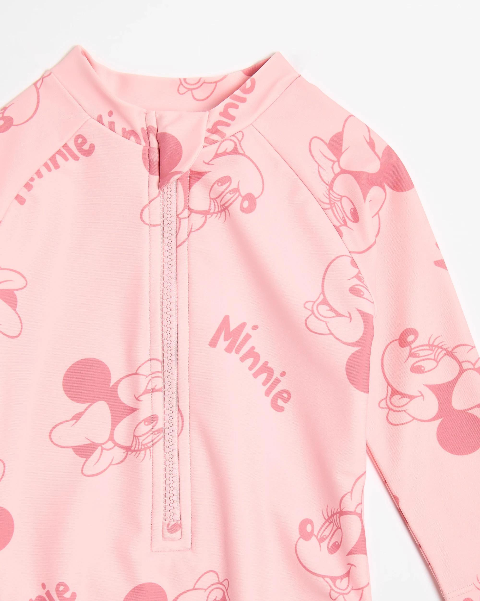 2 Disney Baby Unitard Swim Set with Hat 2 Piece MINNIE MOUSE, 2 of 3