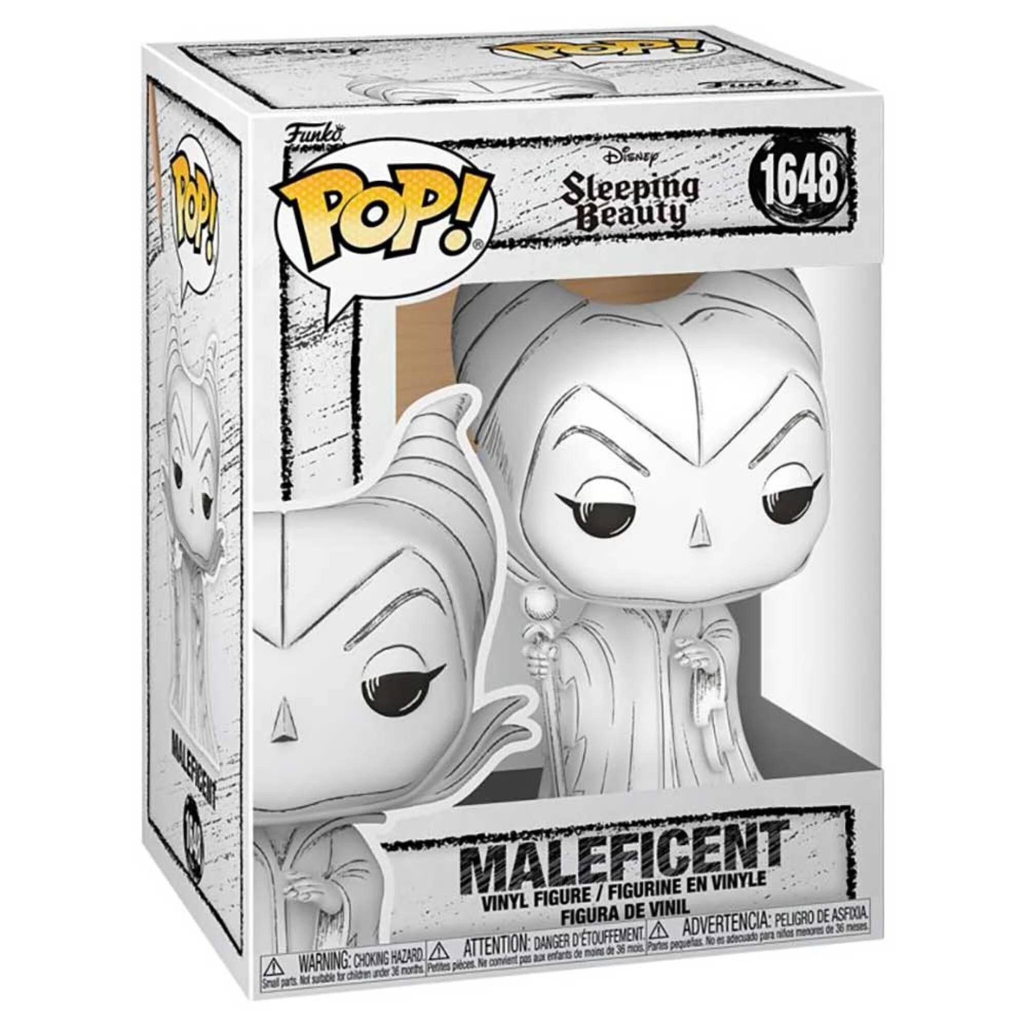2 Disney - Sleeping Beauty Maleficent Sketch Pop! Vinyl Figure, 2 of 2