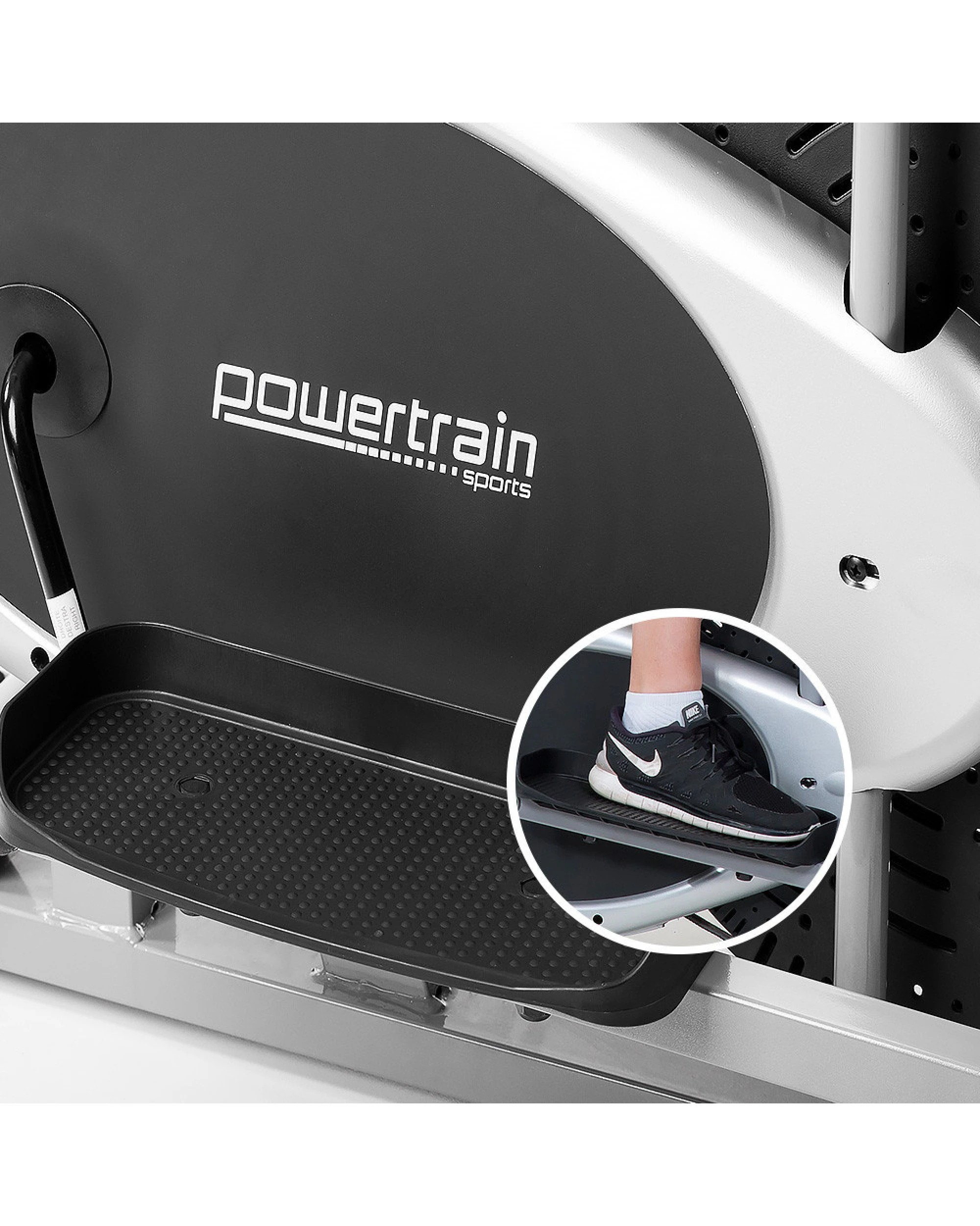 6 Powertrain 3-in-1 Elliptical Cross Trainer Exercise Bike Resistance Bands Cardio, 6 of 10