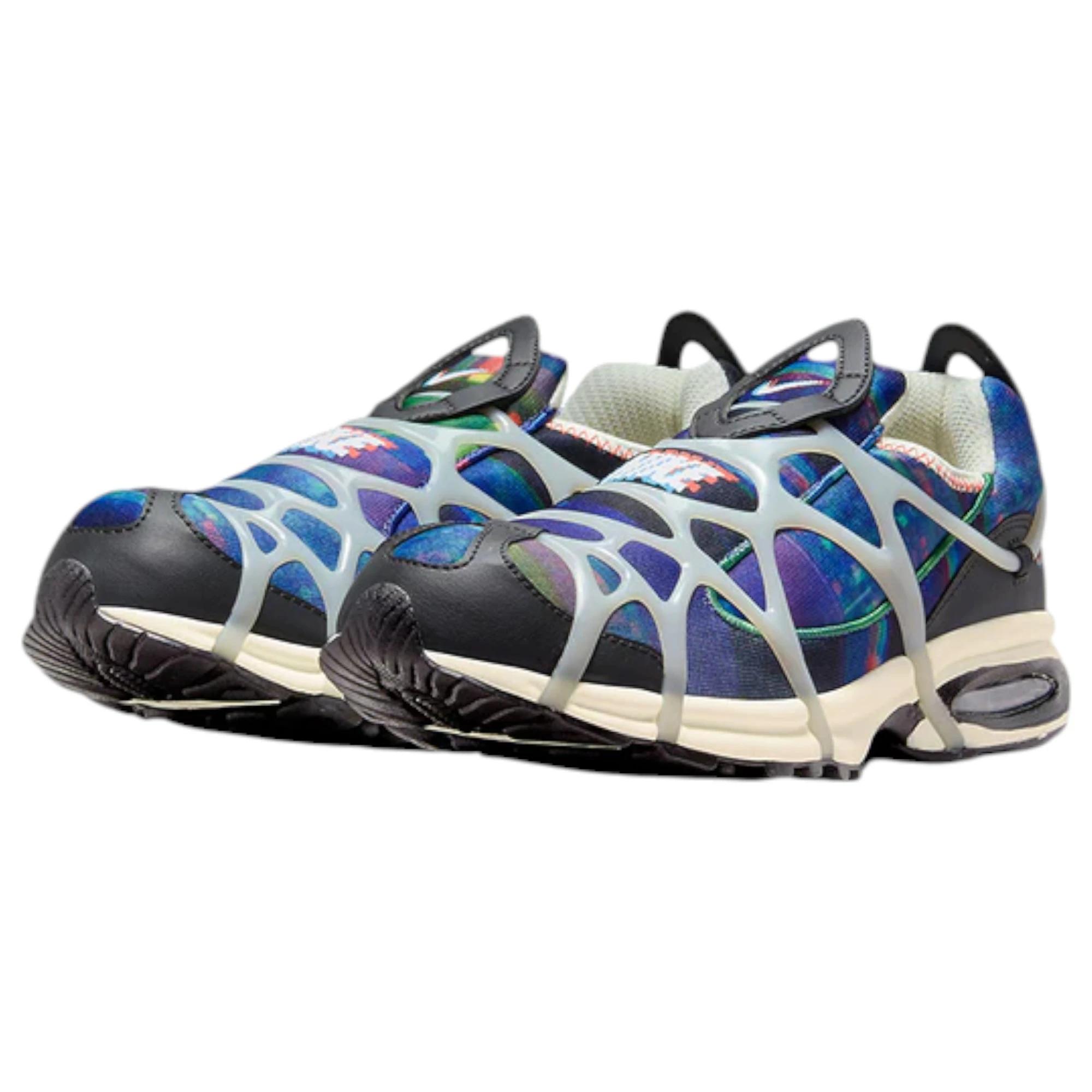 5 Nike Mens Air Kukini Game Pixel Black/ Blue Multicoloured Shoes PIXEL BLACK/ BLUE, 5 of 6