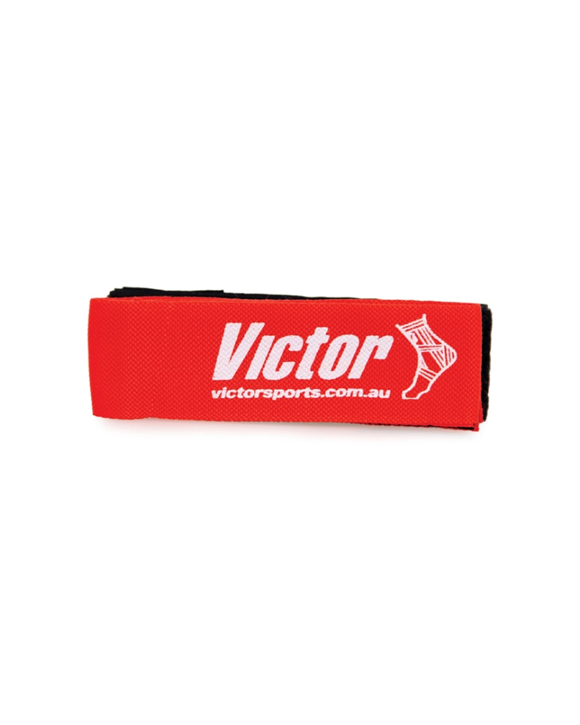 1 Victor Sports 3pc Tag Belt Set Hook Loop Fastener Tags 150cm Belt 50cm - Red, 1 of 2