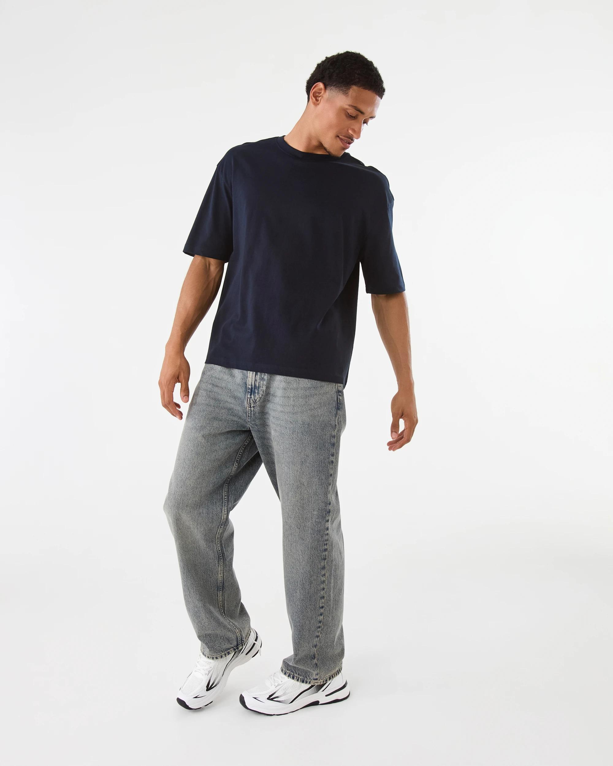 2 Boxy Core T-Shirt Sky Cptn, 2 of 5