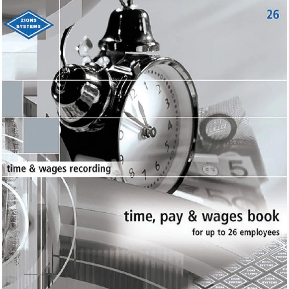 1 Zions Time, Pay and Wages Book, 1 of 2