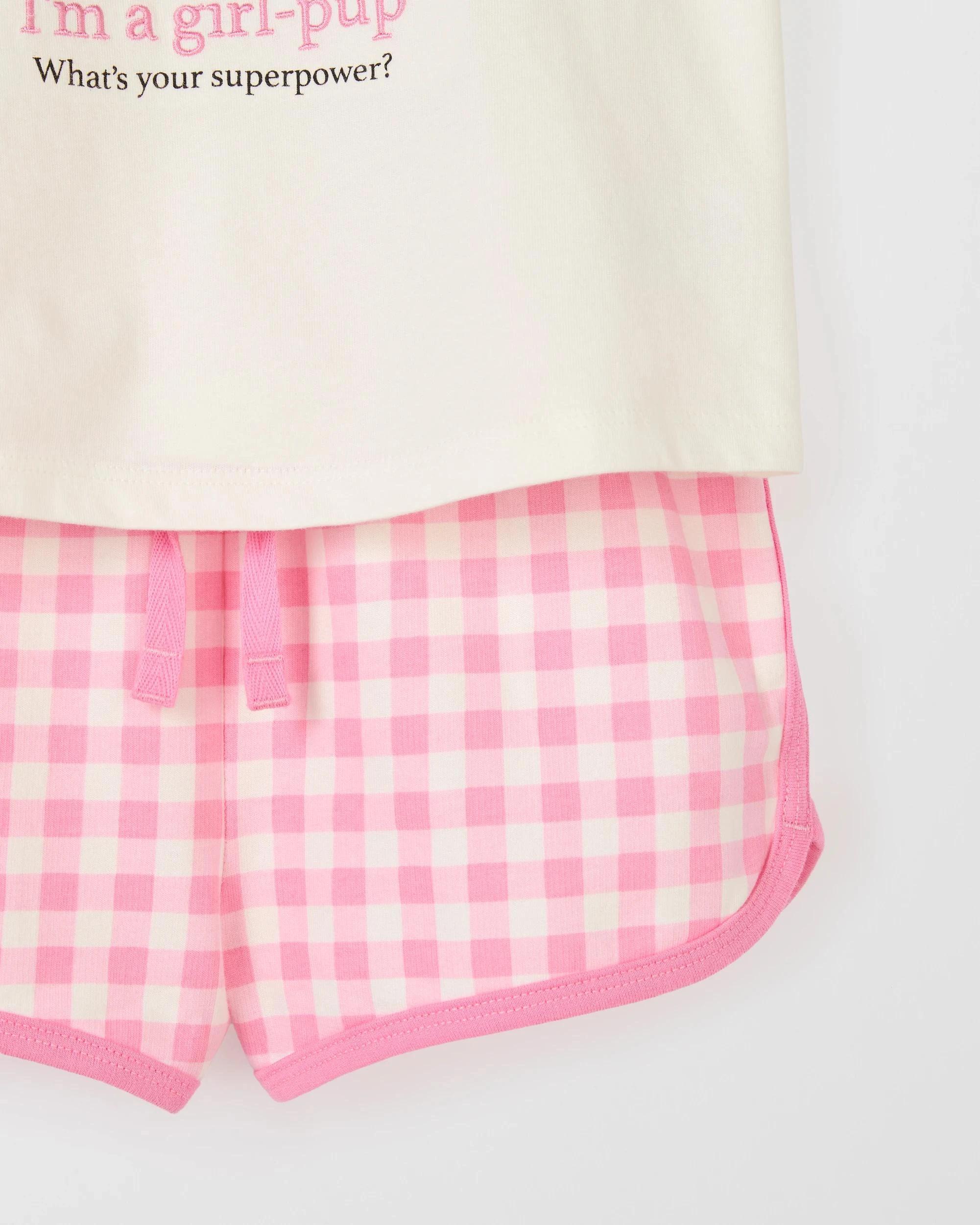 8 Paw Patrol PAW Patrol Australian Cotton T-Shirt and Short 2 Piece Set PINK, 8 of 8