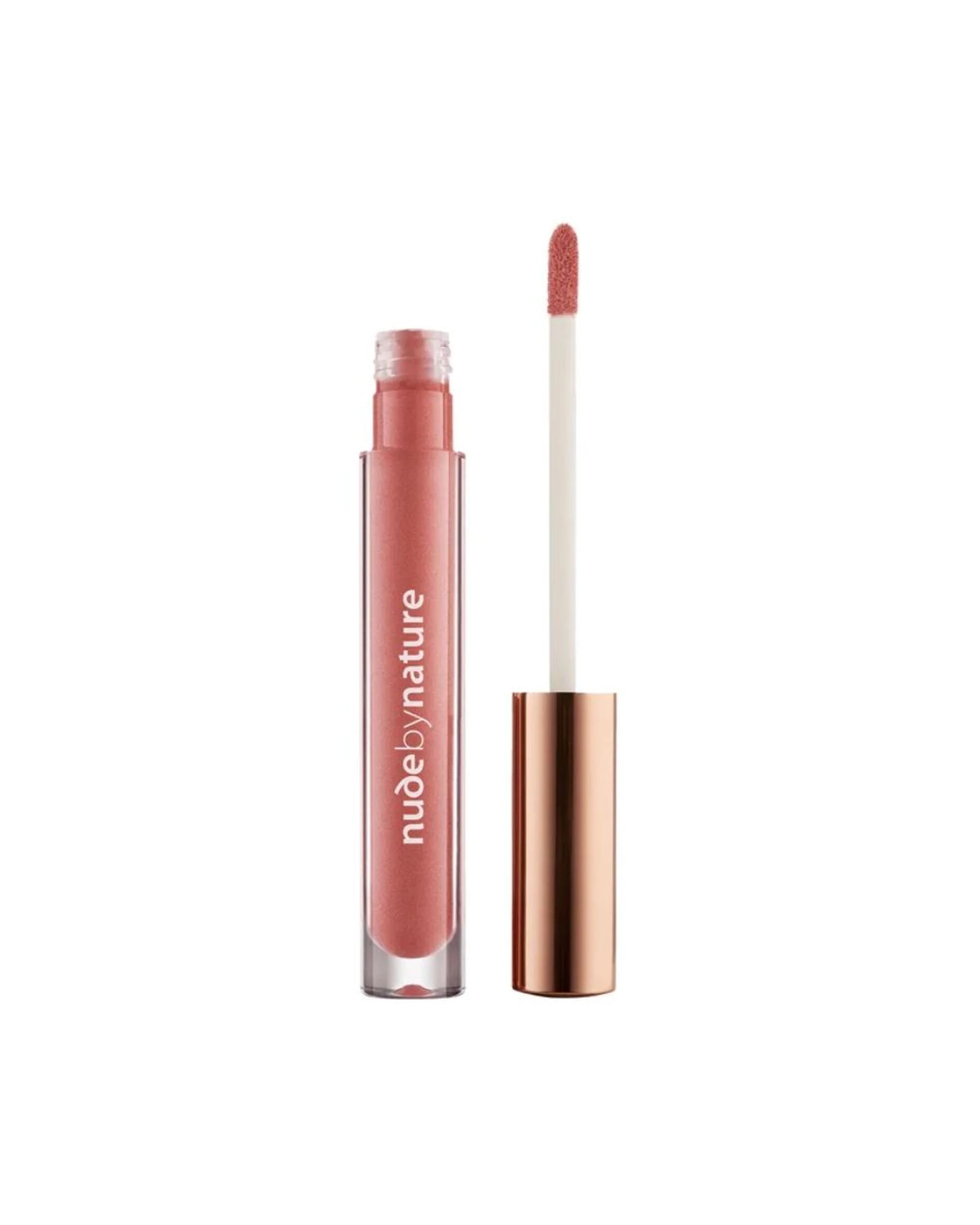 1 Nude by Nature Moisture Infusion Lip Gloss 3.75mL - 03 Coral Blush - Pink, 1 of 2