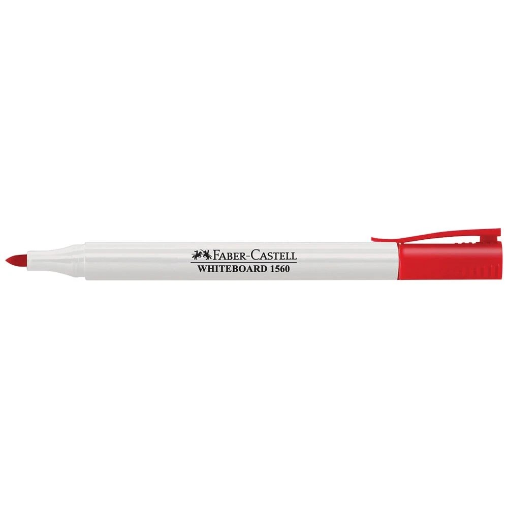 1 Faber-Castell Slim Whiteboard Marker Bullet Red, 1 of 2