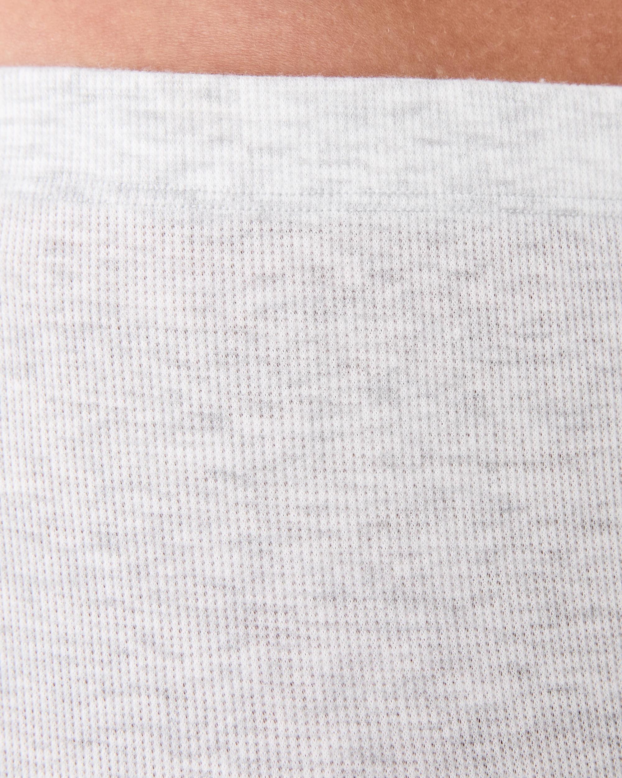 4 Comfort Rib Pants Wht Marle, 4 of 5