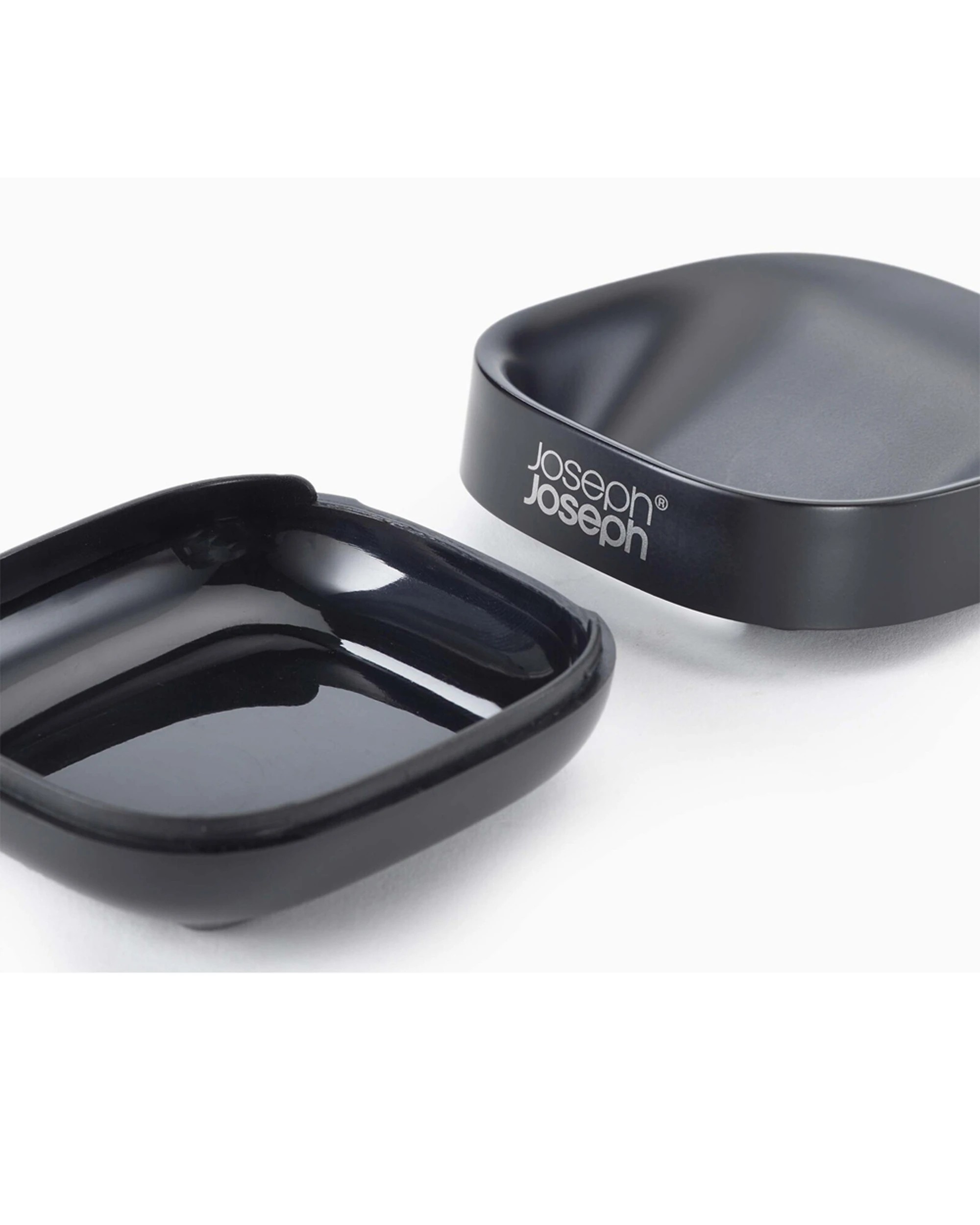 5 Joseph Joseph Slim Compact Soap Dish Storage Holder 8cm - Black, 5 of 6
