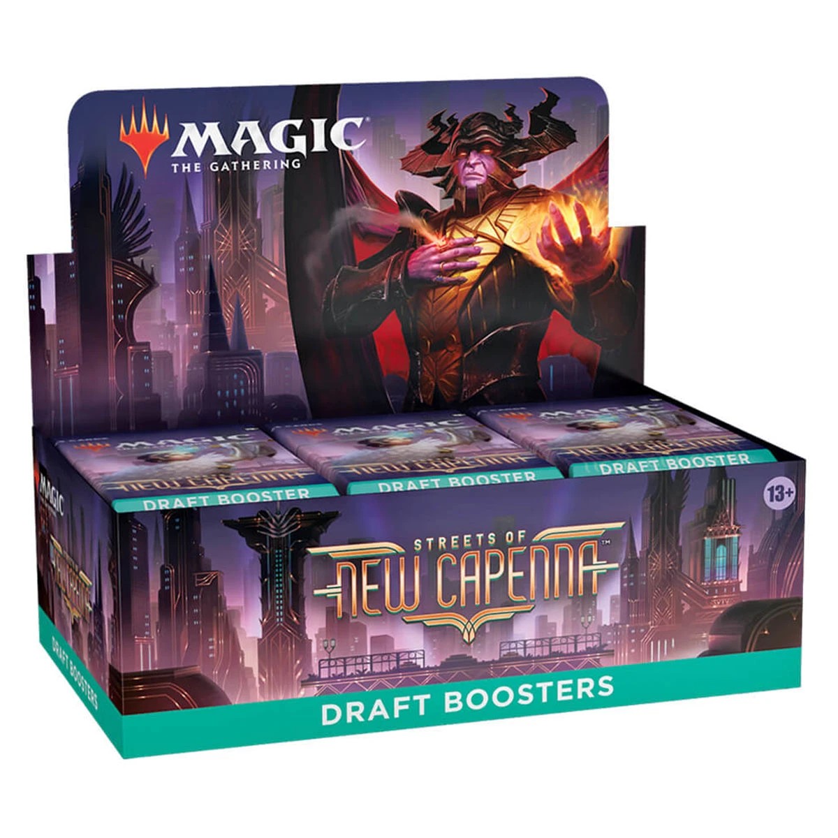 Wizards Of The Coast Magic Streets Of New Capenna Draft Booster Box Mtg ...