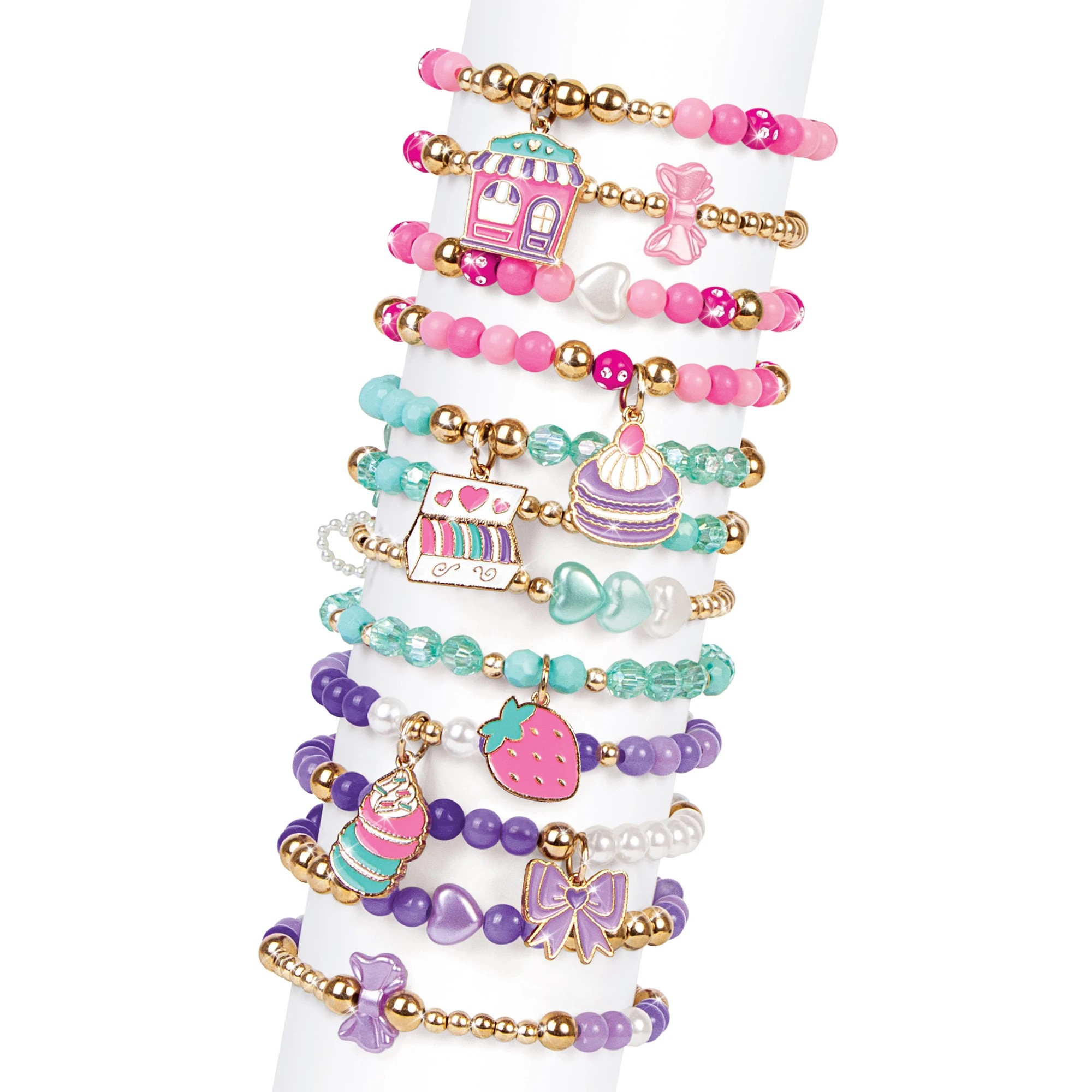 4 Make It Real Macaron Bracelet Maker Set, 4 of 10