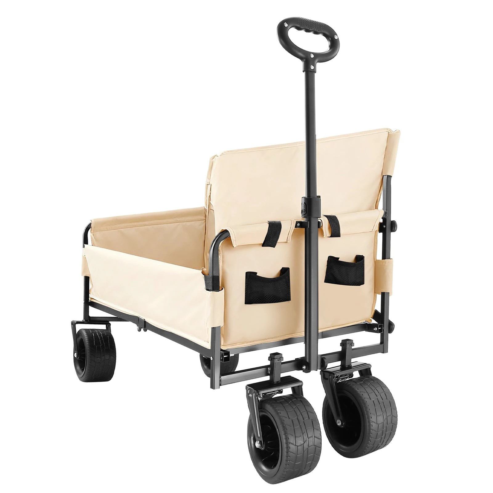 5 Ausway Foldable Beach Trolley Cart Wagon Utility Trailer Garden, 5 of 6
