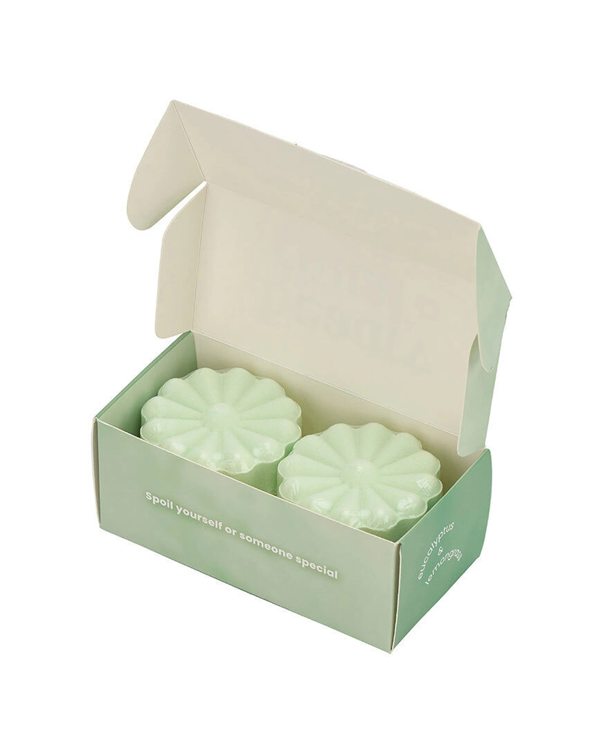 2 Annabel Trends 2pc Beauty Ritual Shower Steamer Aromatherapy Eucalyptus Lemongrass - Green, 2 of 4