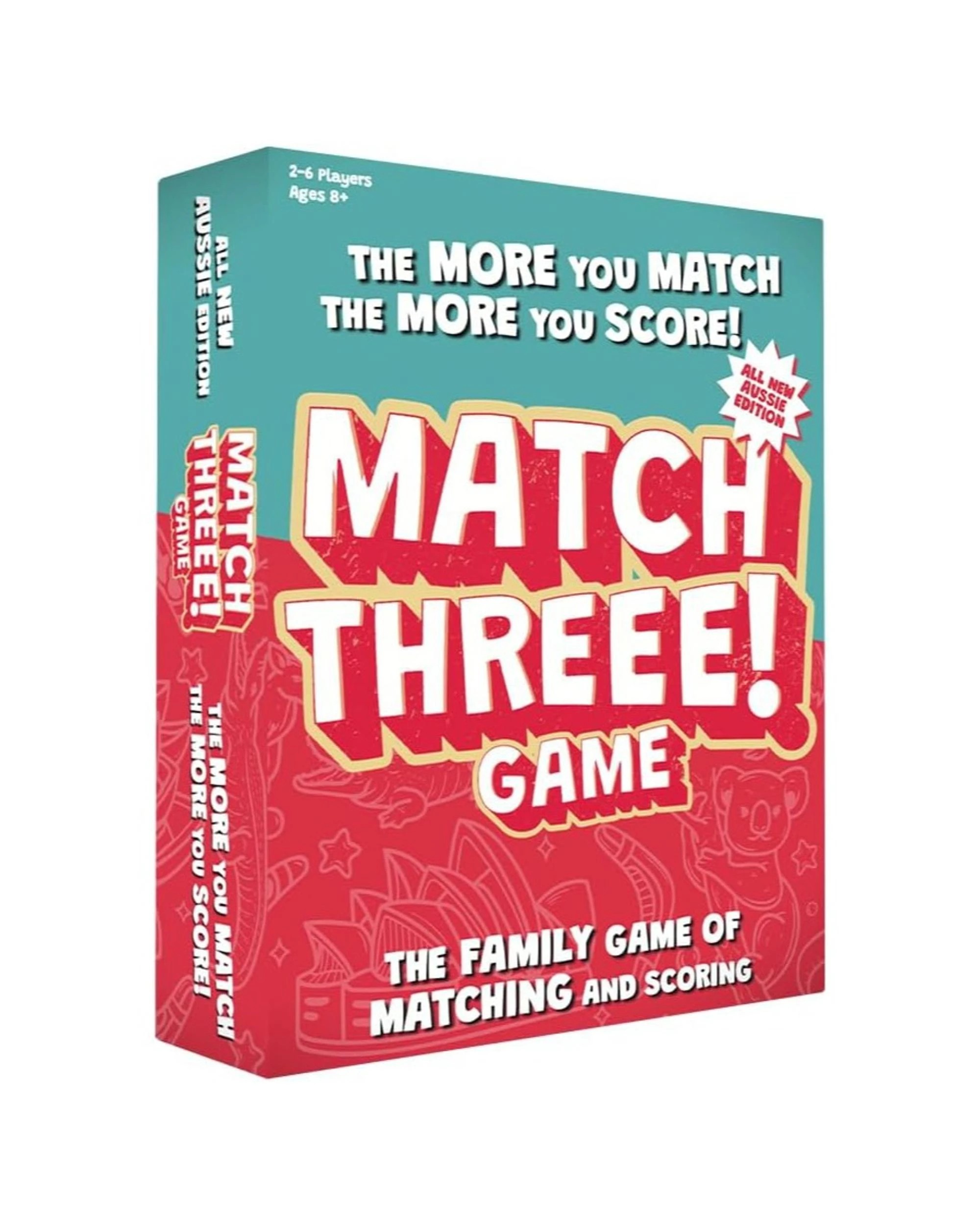 1 Match Three Card Game, 1 of 7