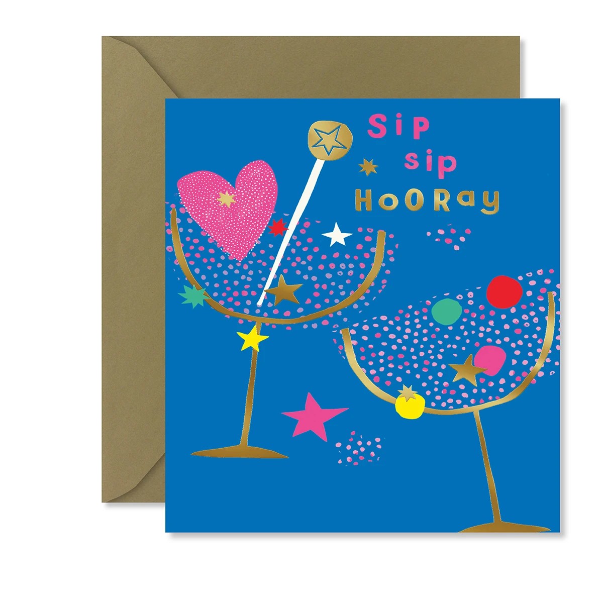 1 Hallmark Card - Sip Sip Hooray, 1 of 3