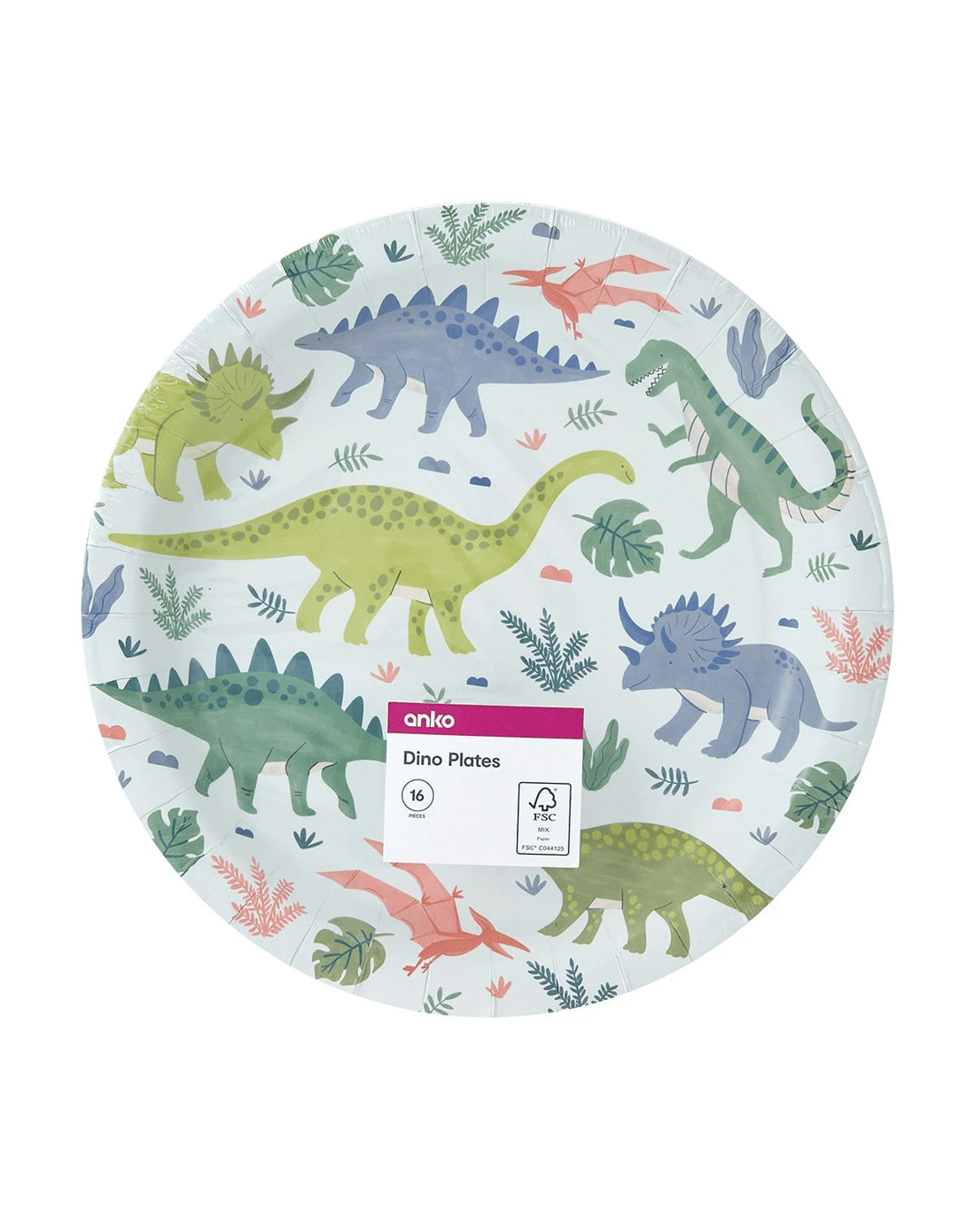 7 16 Pack Dino Paper Plates, 7 of 7