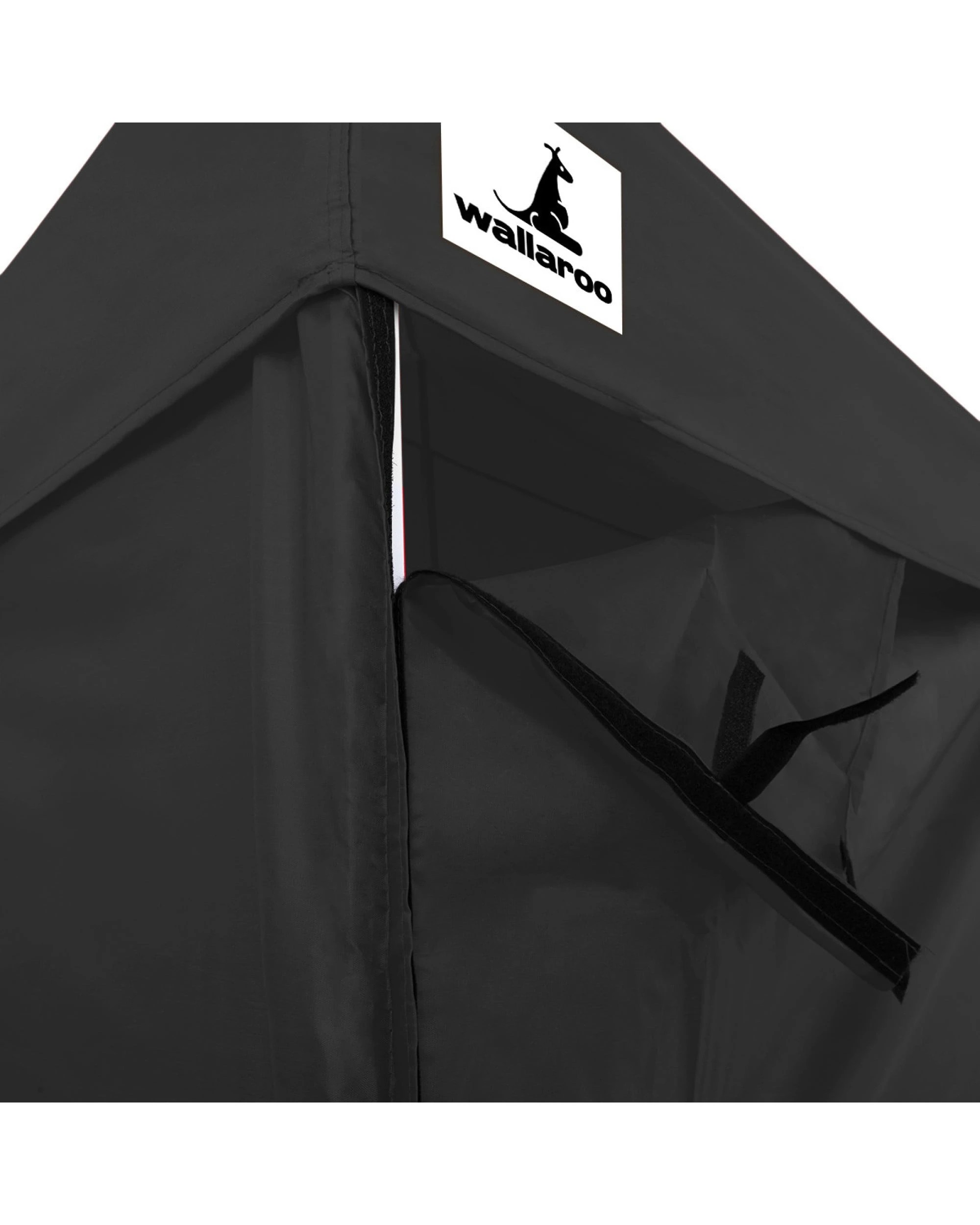 5 Wallaroo 3m x 6m Outdoor Gazebo Folding Party Tent Marquee Canopy Camping Beach - Black, 5 of 7