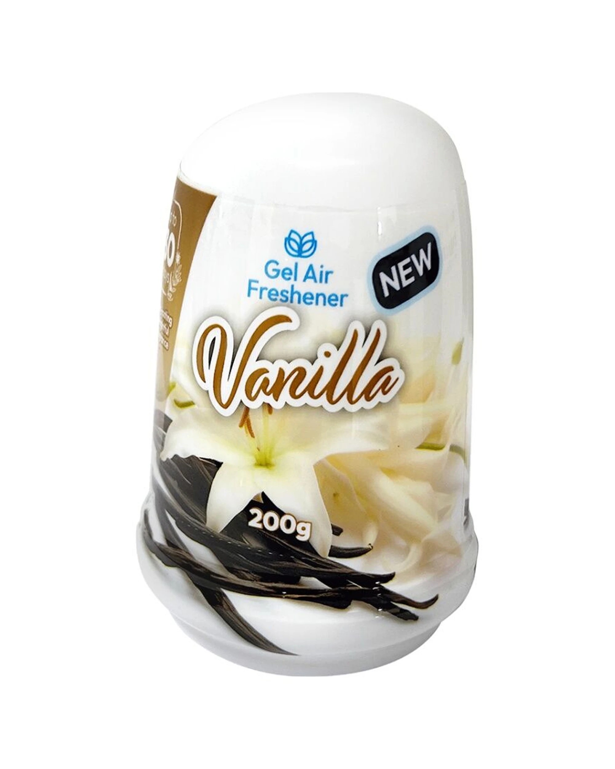 2 Cleana 24PK Air Fresh Cone Gel Room Freshener 200g Vanilla - White, 2 of 2