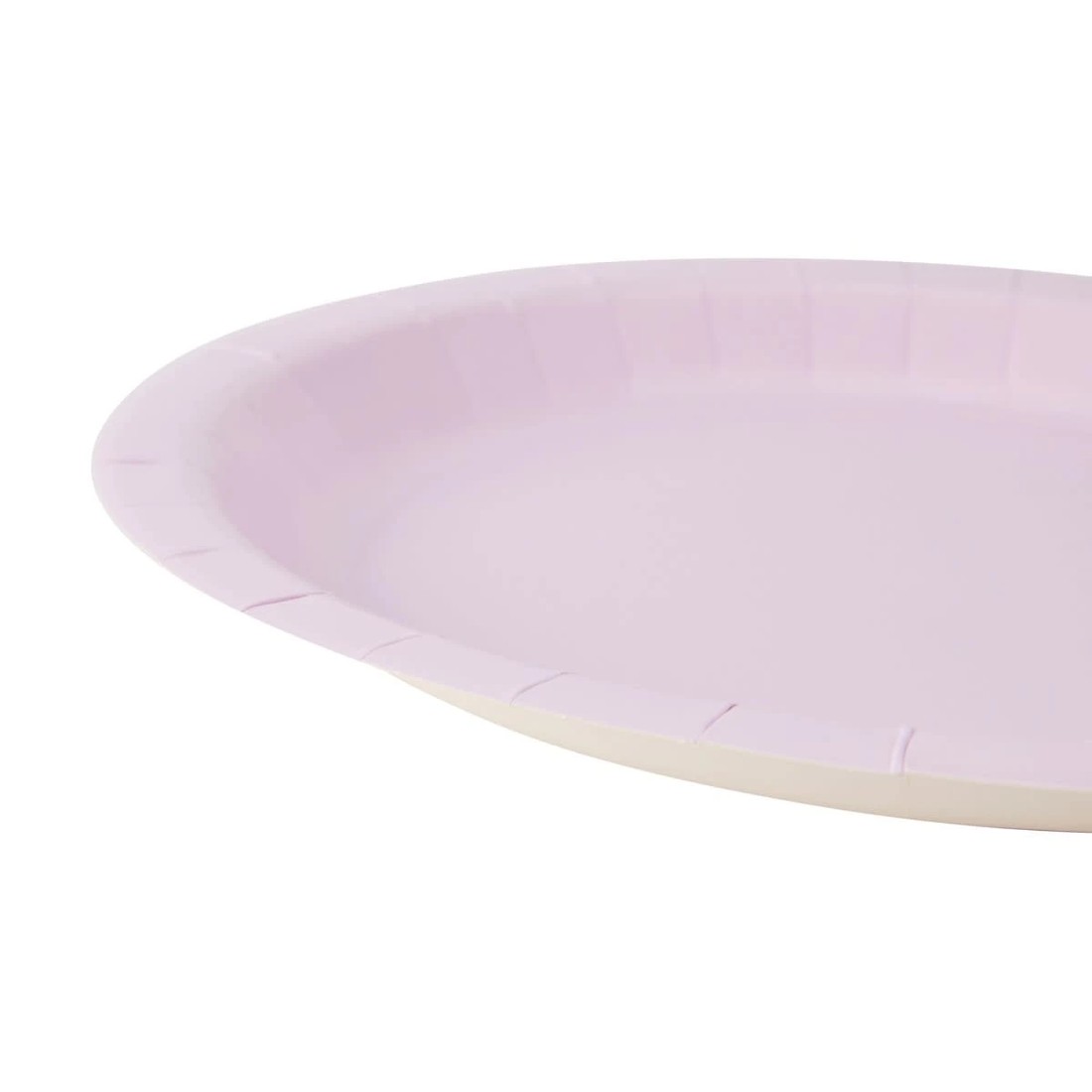 3 16 Piece Pastel Purple Paper Plates, 3 of 4