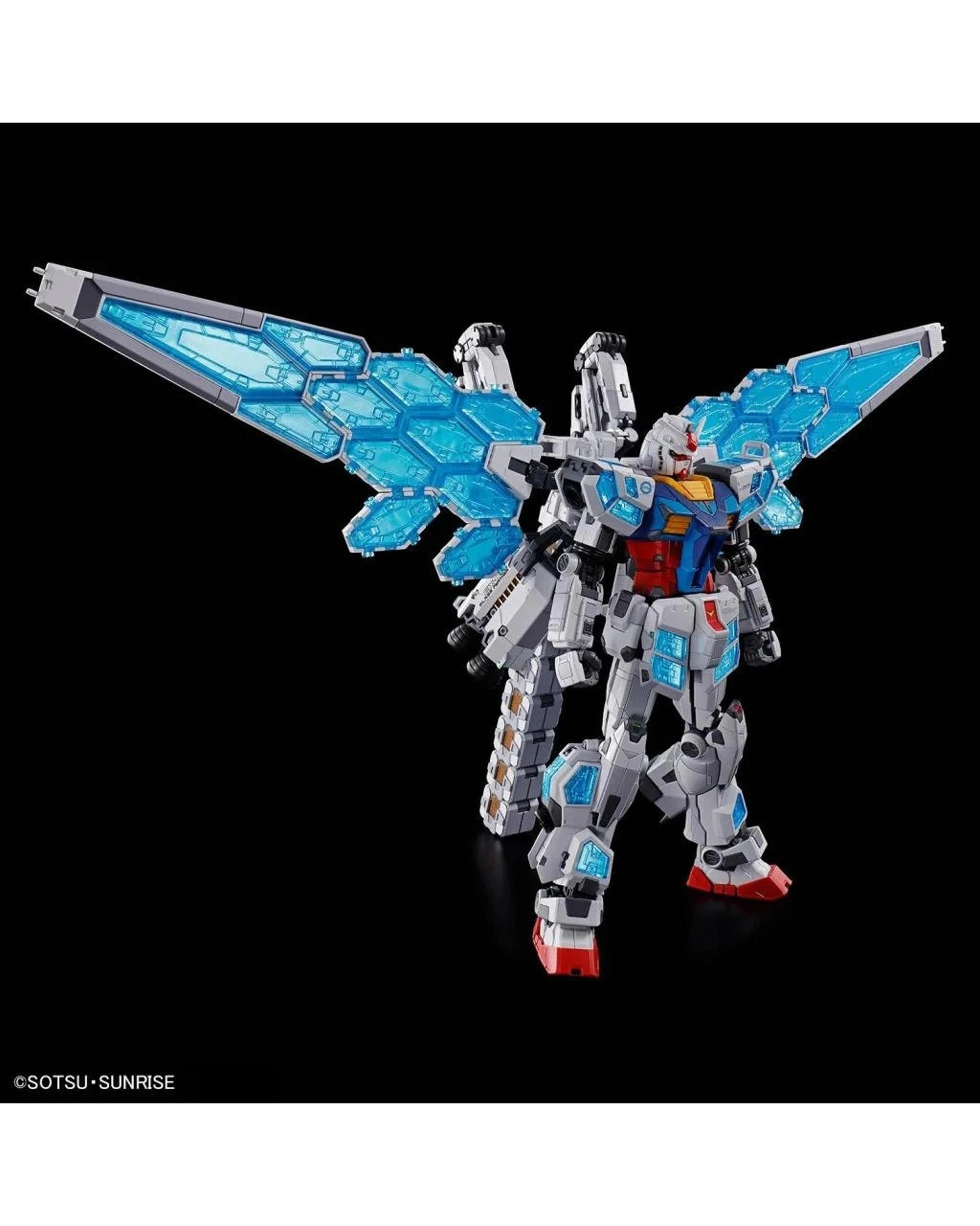 6 Bandai Gundam RX-78F00/E Gundam - EX-001 G.L.R.S.S. Feather Unit Chemical Recycle Ver. -  1/144 Scale Model Kit, 6 of 8