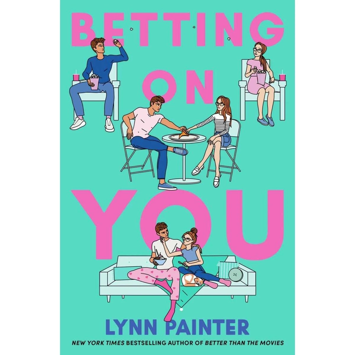 1 Betting on You by Lynn Painter - Book