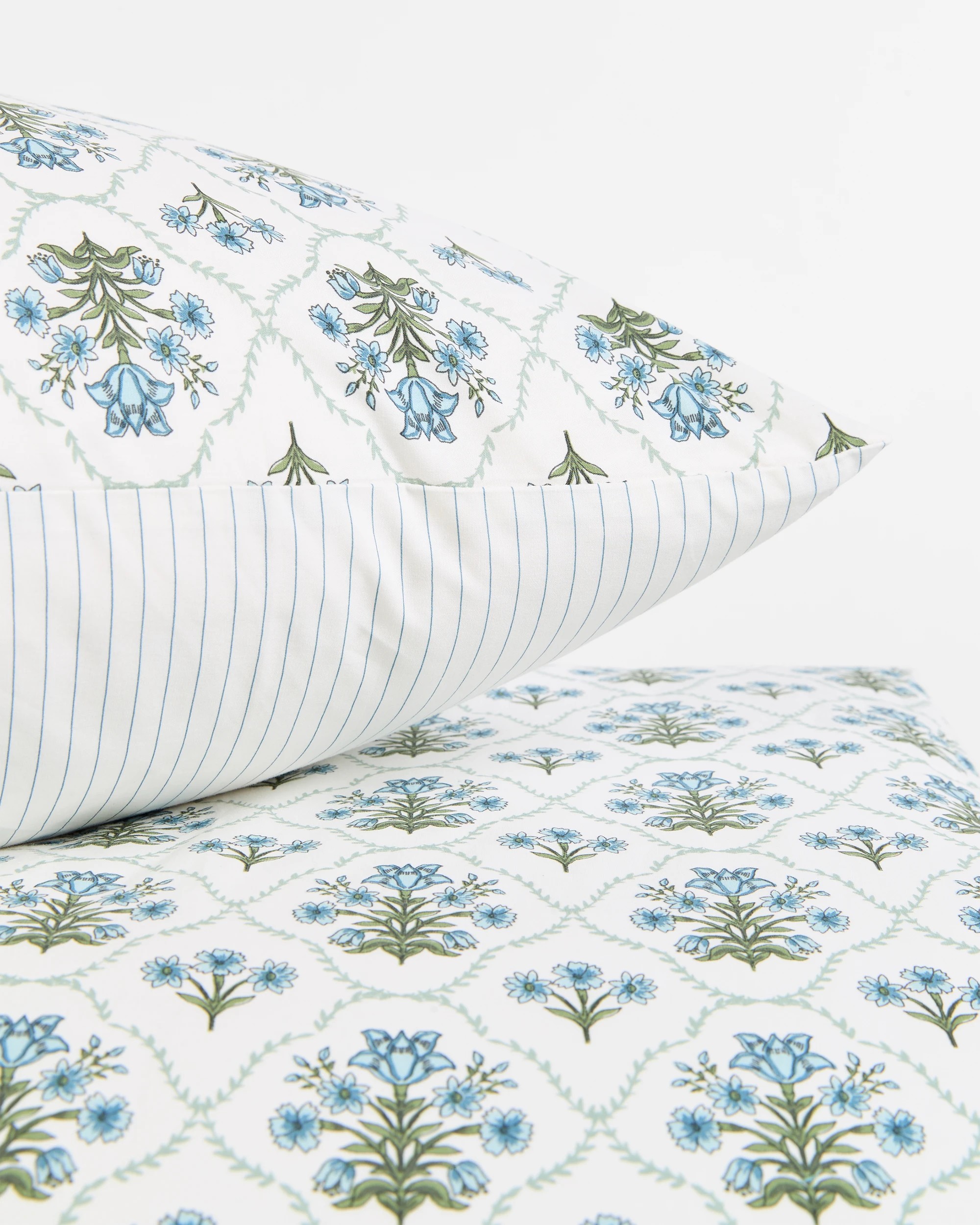 10 Target Adeline Australian Cotton Floral Quilt Cover Set - Double Bed - White, 10 of 10