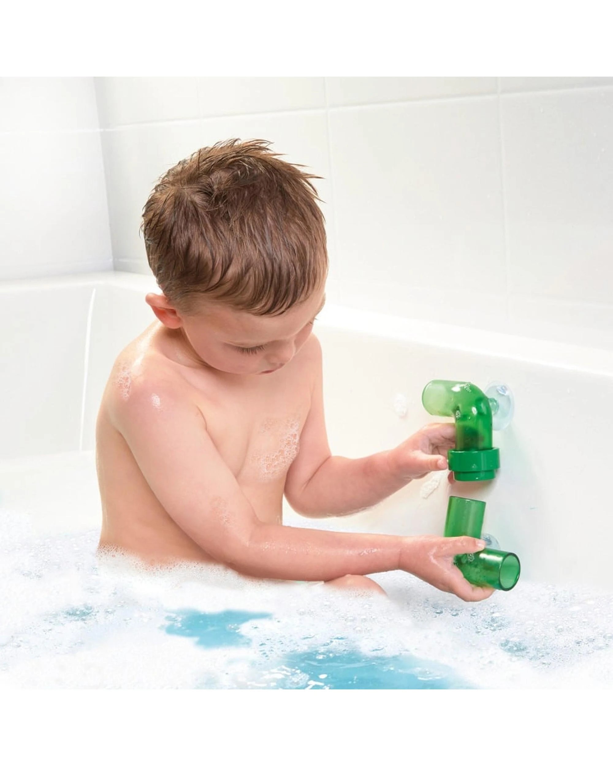 4 Tomy Toomies My Mario Bath Pipes Playset, 4 of 7